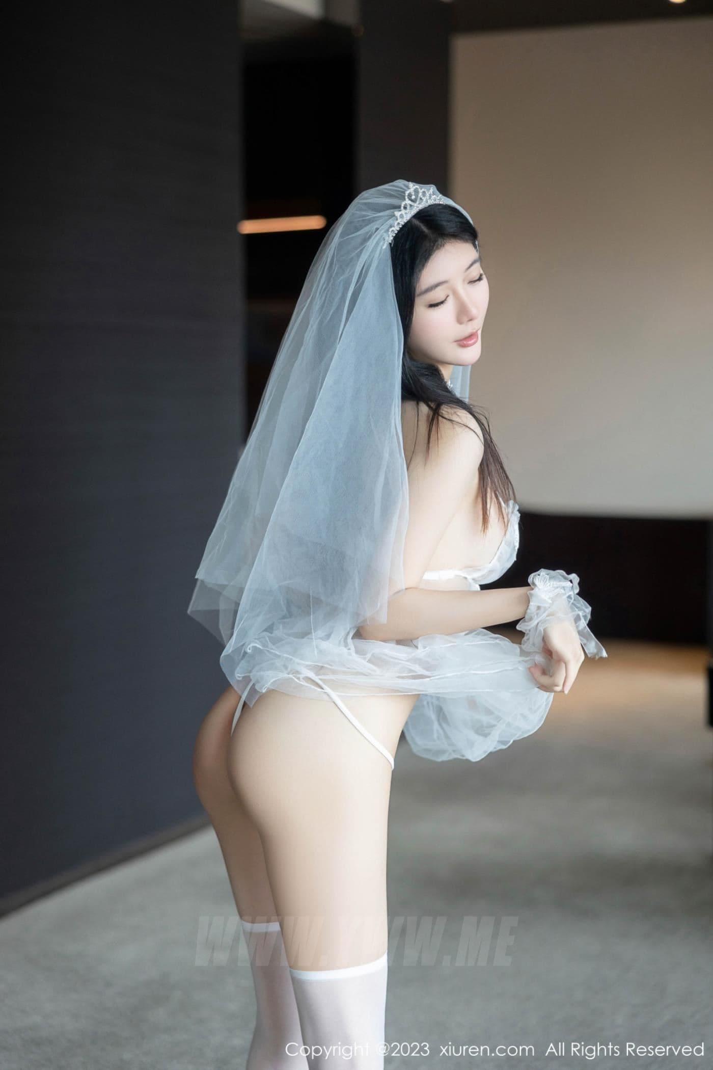 XiuRen秀人网 No.7165 幼幼 婚纱丝袜