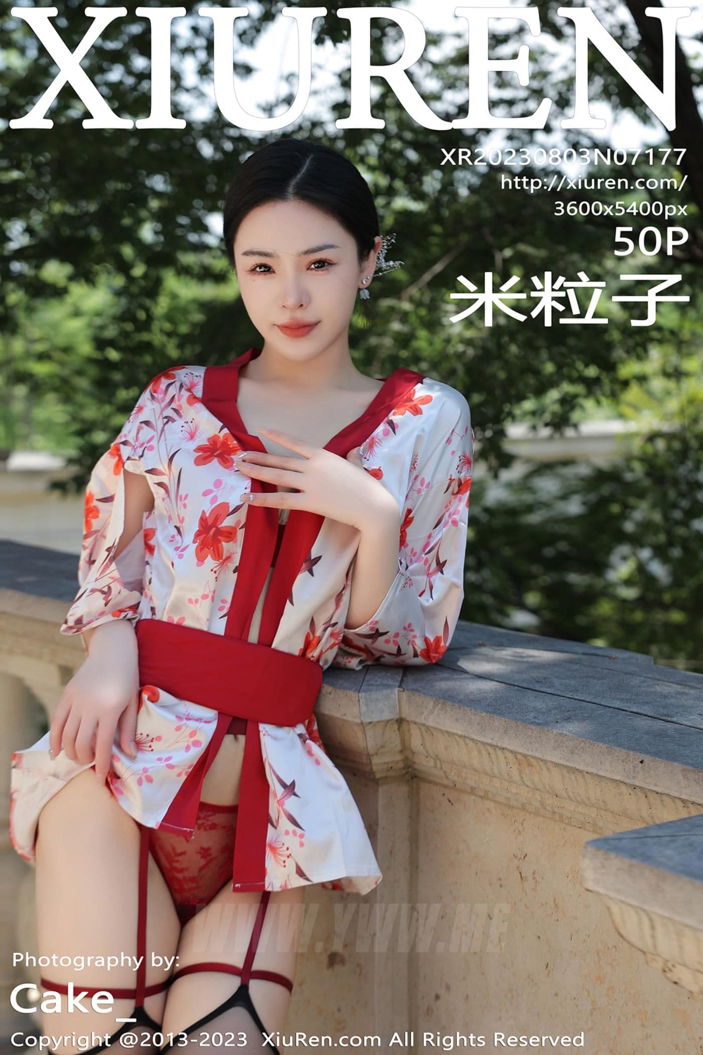 XiuRen秀人网 No.7177 米粒子 美腿和服