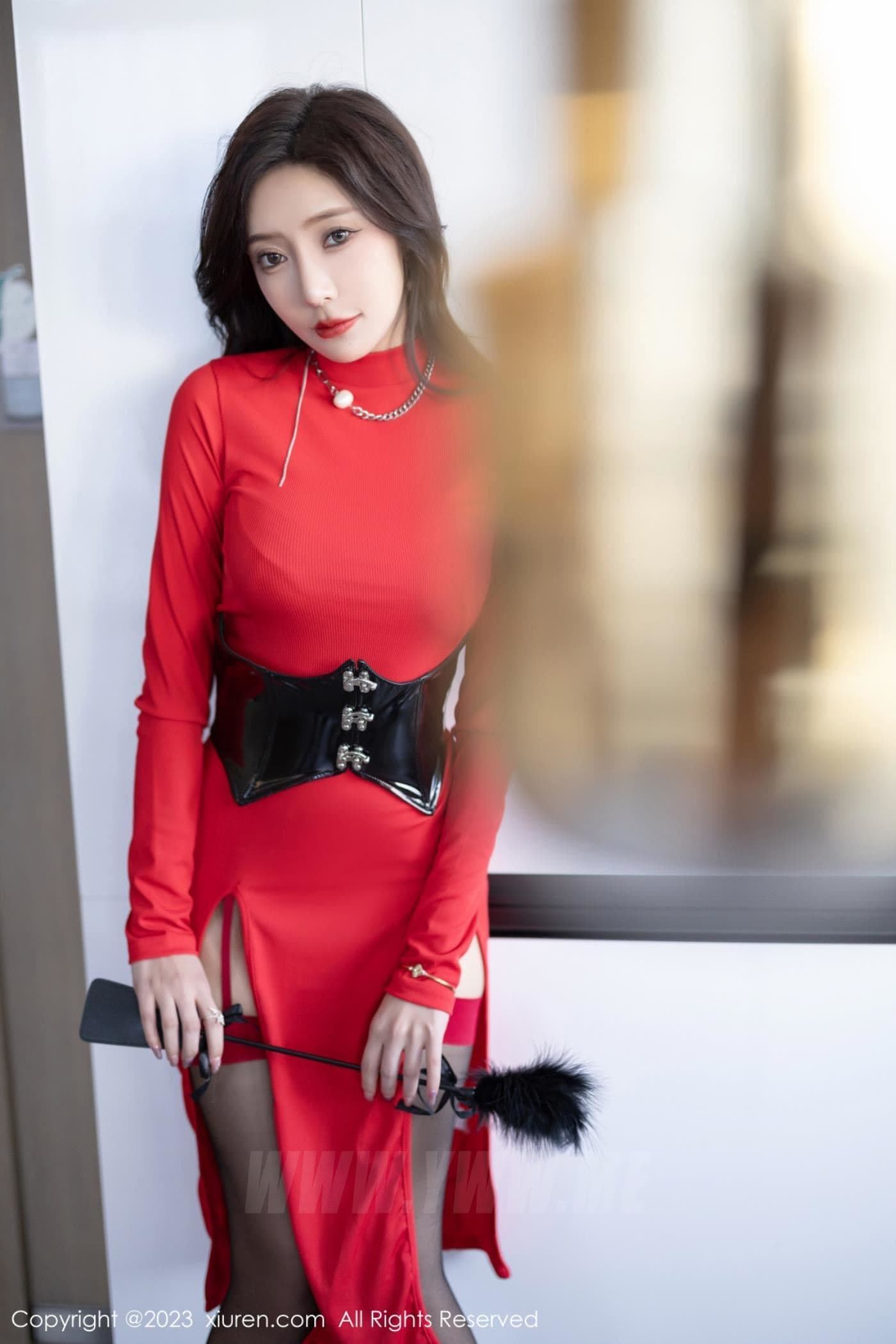 XiuRen秀人网 No.7190 王馨瑶yanni 黑丝美腿