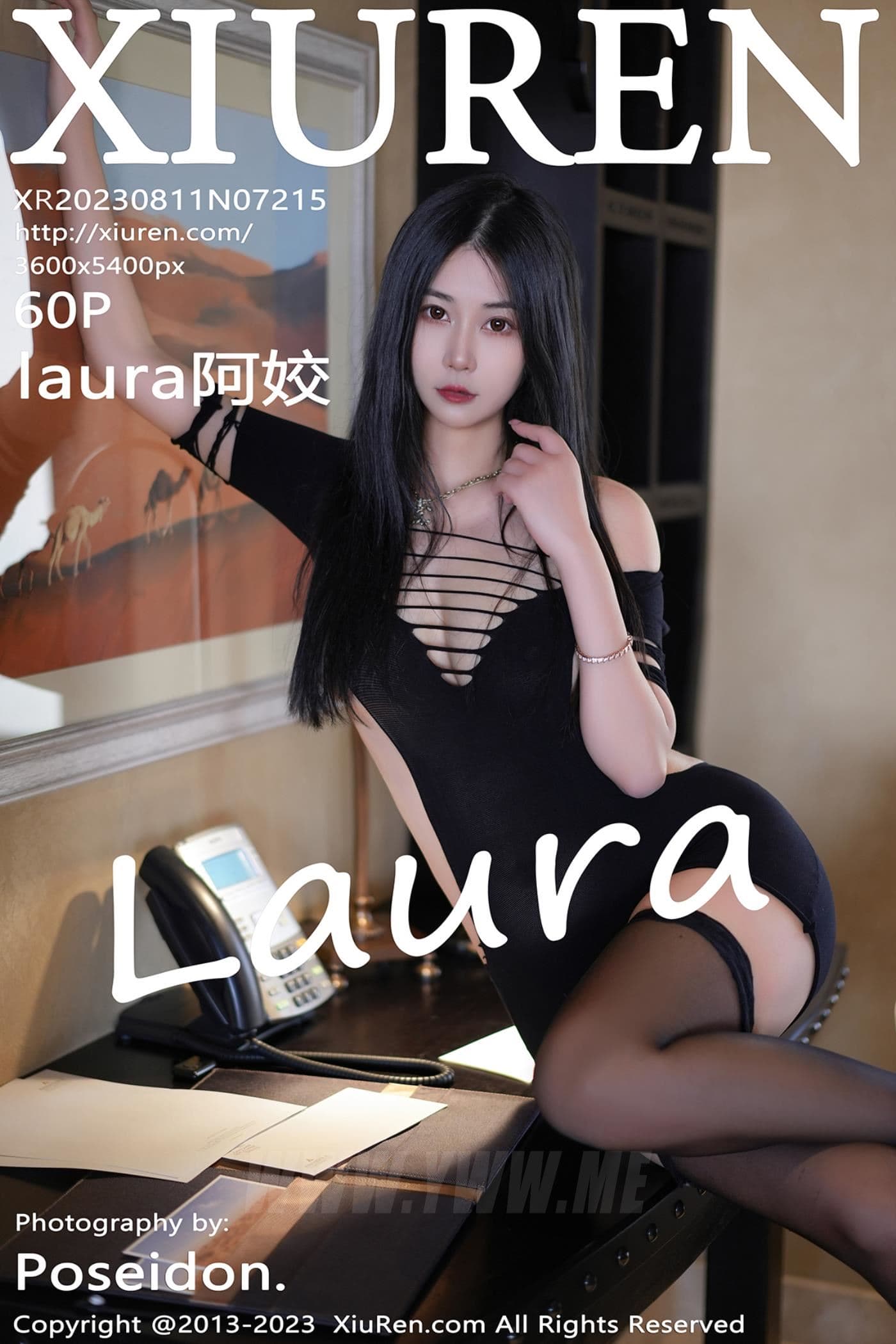 XiuRen秀人网 No.7215 laura阿姣 短裙美腿