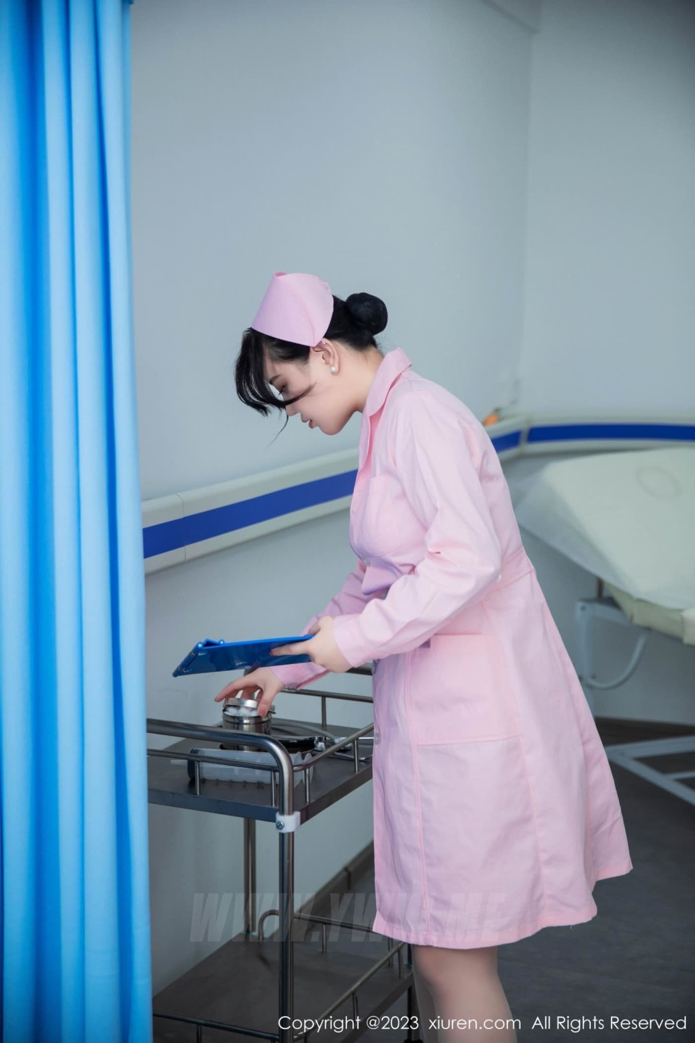 XiuRen秀人网 No.7199 王婉悠Queen 护士服美臀