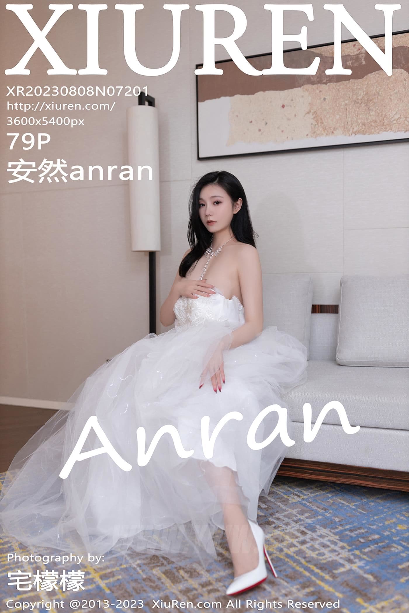 XiuRen秀人网 No.7201 安然anran 婚纱美腿