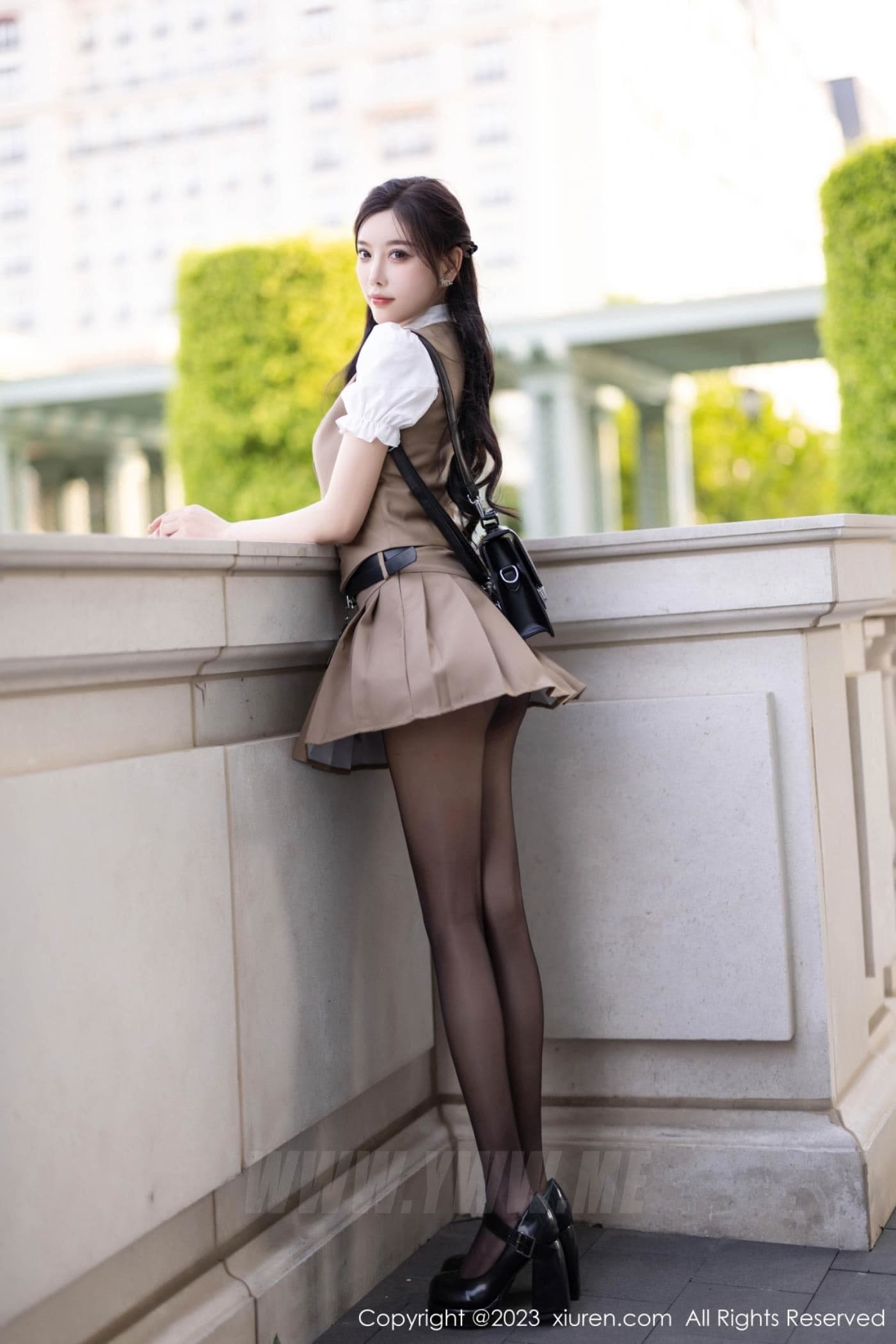 XiuRen秀人网 No.7202 杨晨晨Yome 美臀黑丝