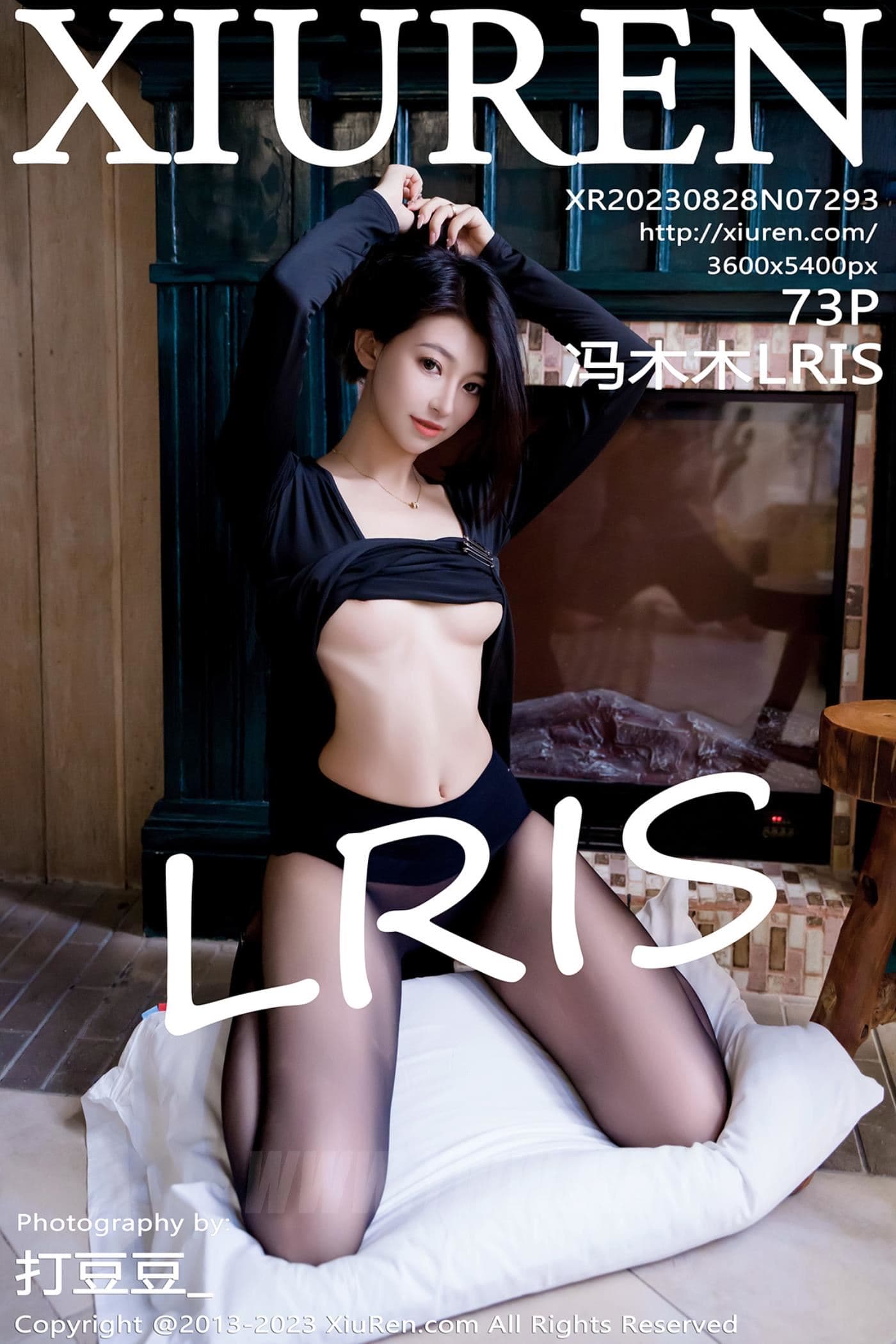 XiuRen秀人网 No.7293 冯木木LRIS 黑丝美腿