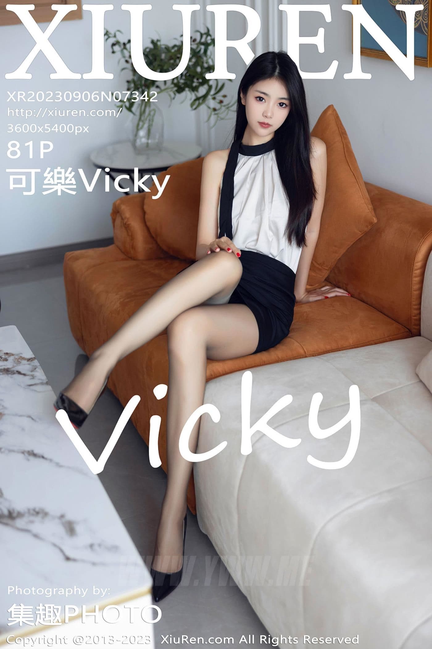 XiuRen秀人网 No.7342 可樂Vicky 丝袜美腿