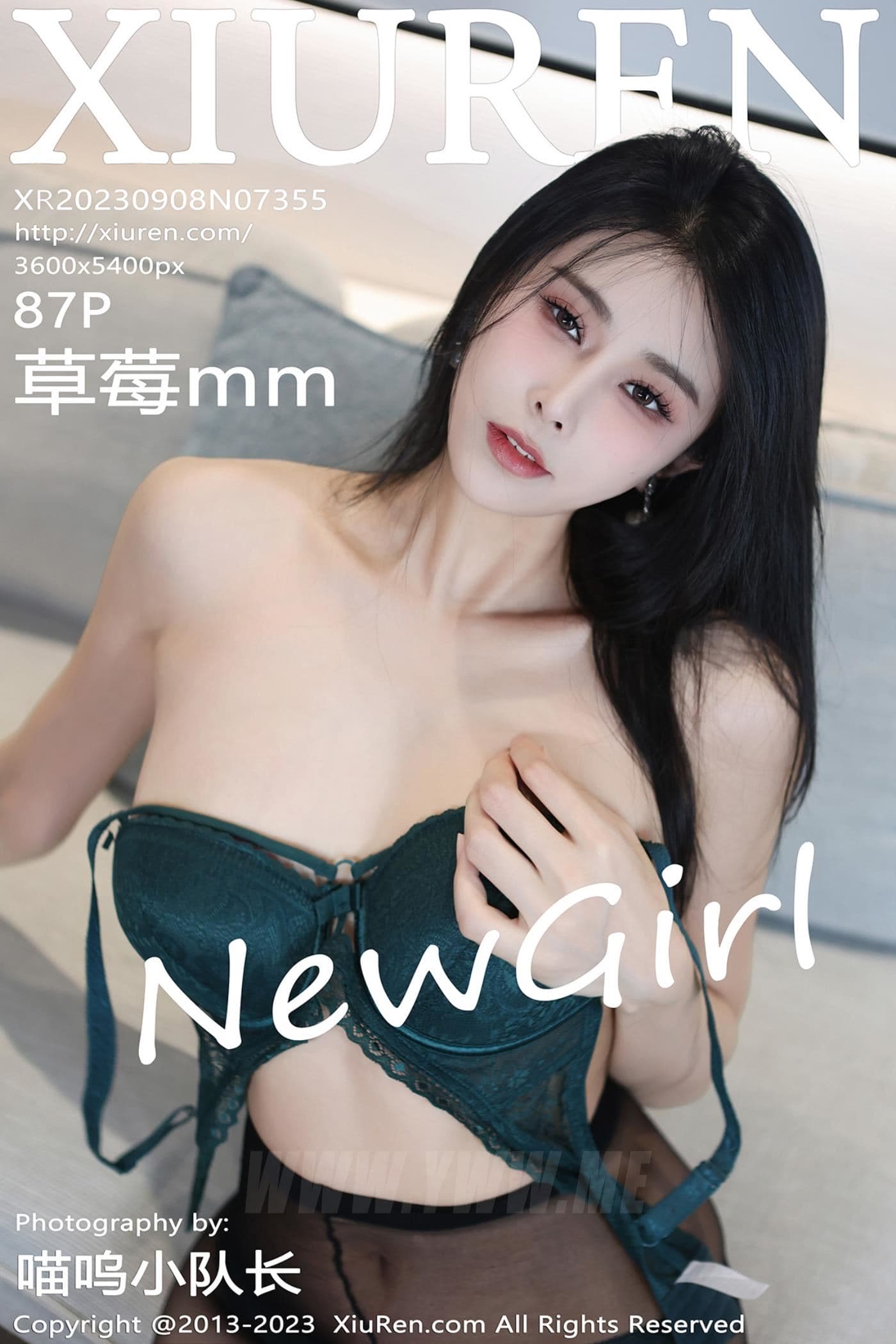 XiuRen秀人网 No.7355 草莓mm 新人美腿