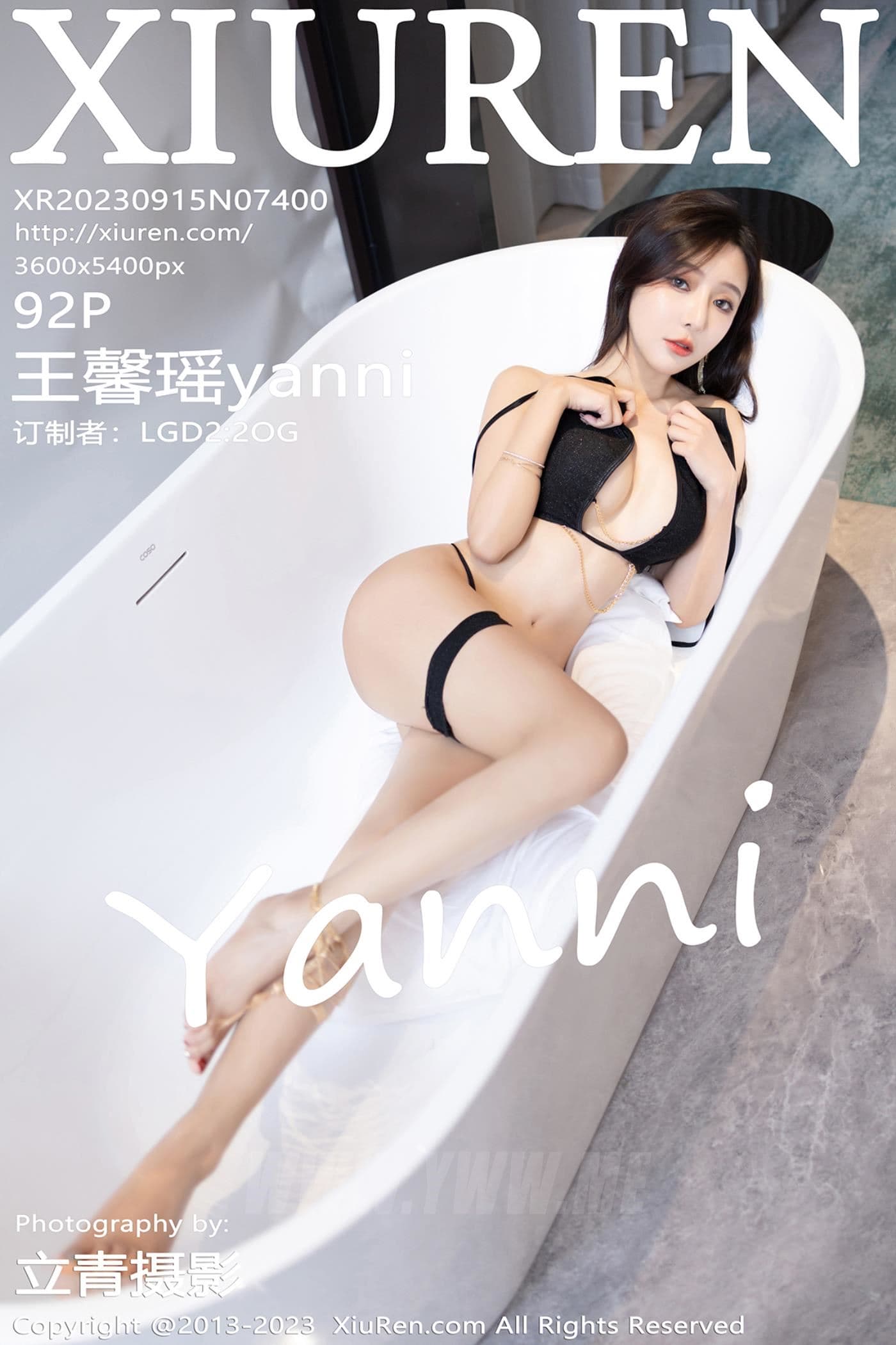 XiuRen秀人网 No.7400 王馨瑶yanni 黑丝美腿