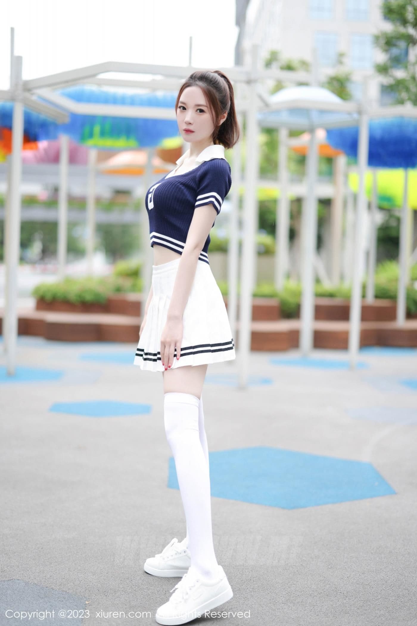 XiuRen秀人网 No.7416 梦心玥 美腿运动