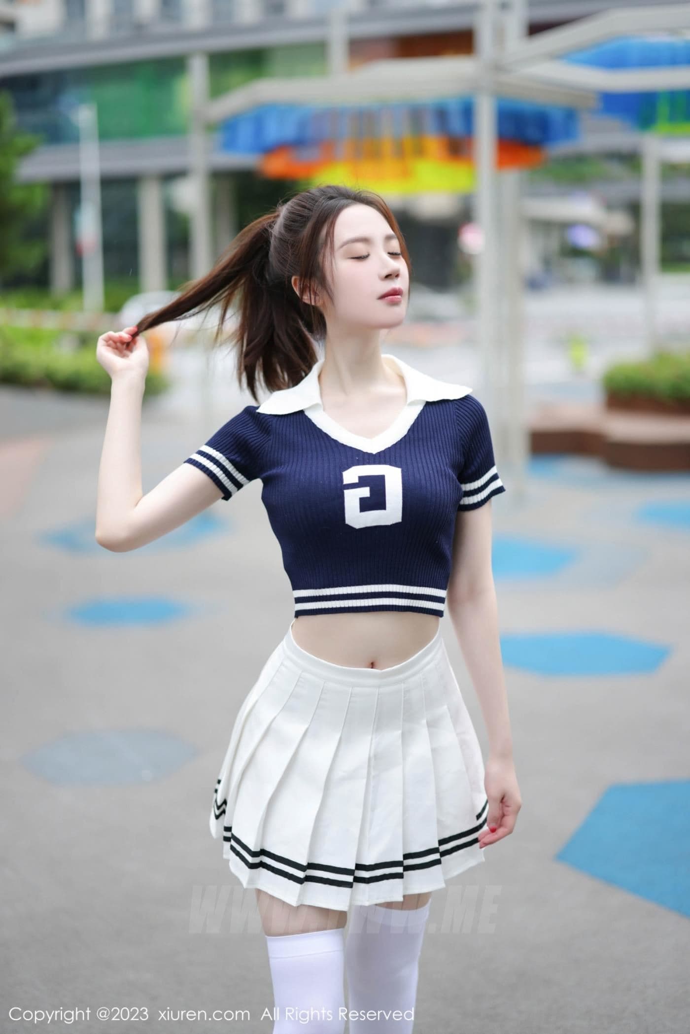XiuRen秀人网 No.7416 梦心玥 美腿运动