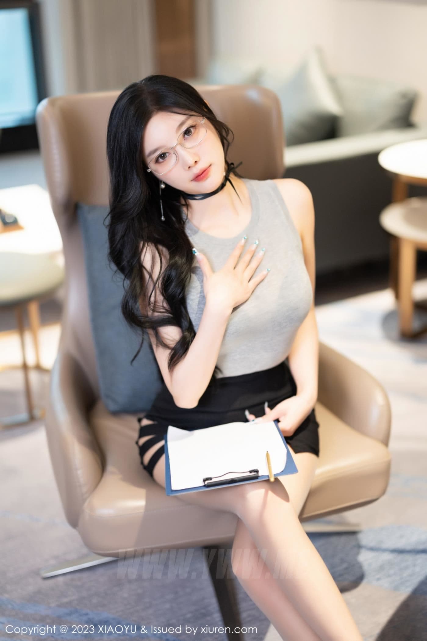 XIAOYU语画界 VOL.1117 杨晨晨Yome 短裙美臀