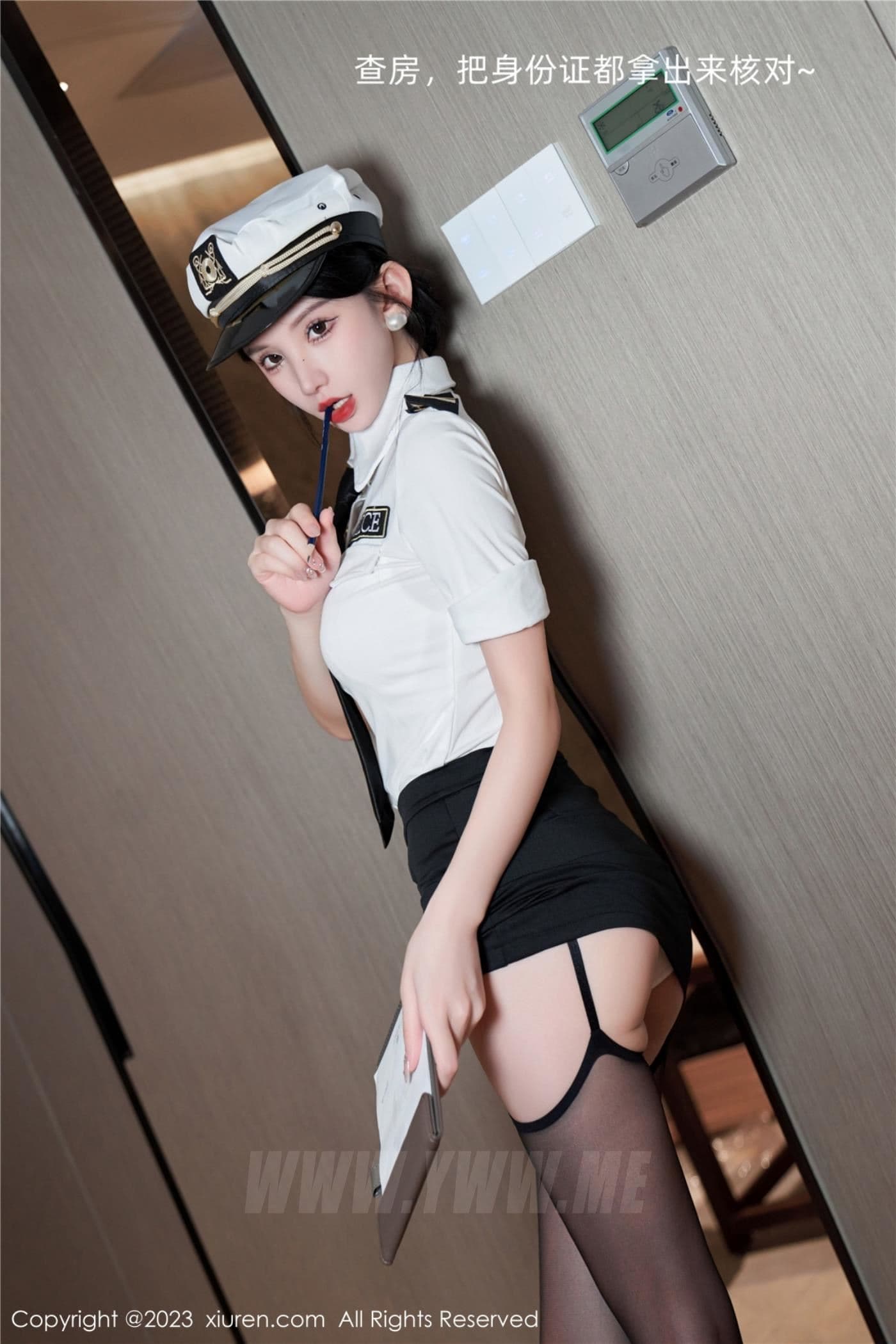 XiuRen秀人网 No.7430 周于希Sally 黑丝美臀