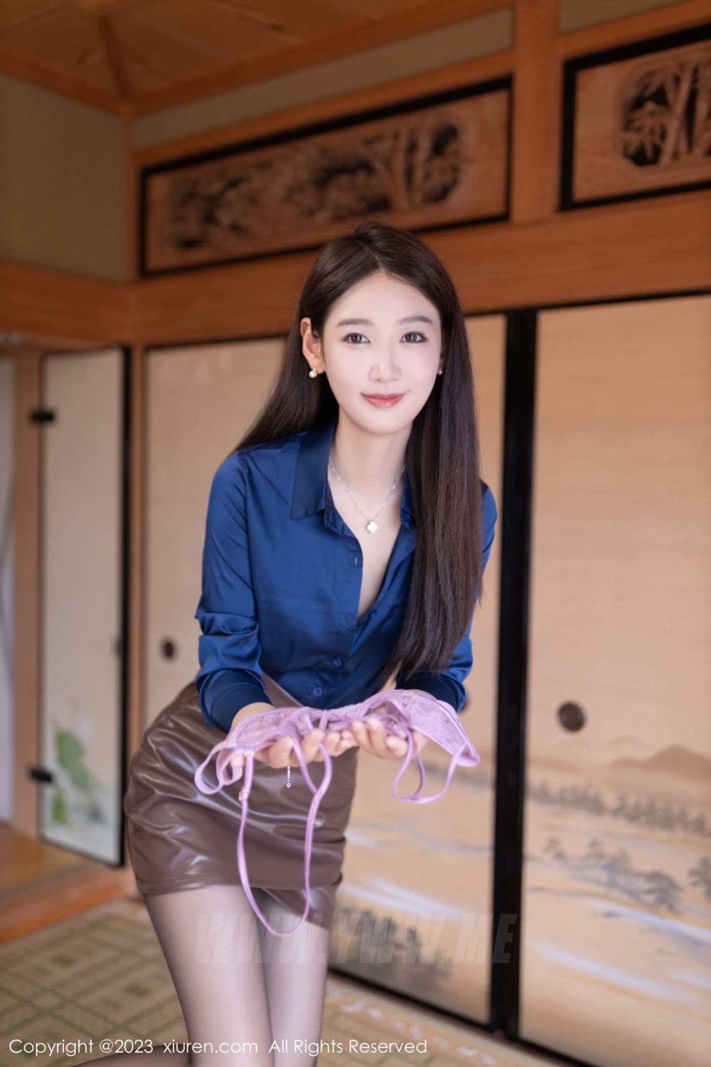 XiuRen秀人网 No.7439 唐安琪 黑丝美腿