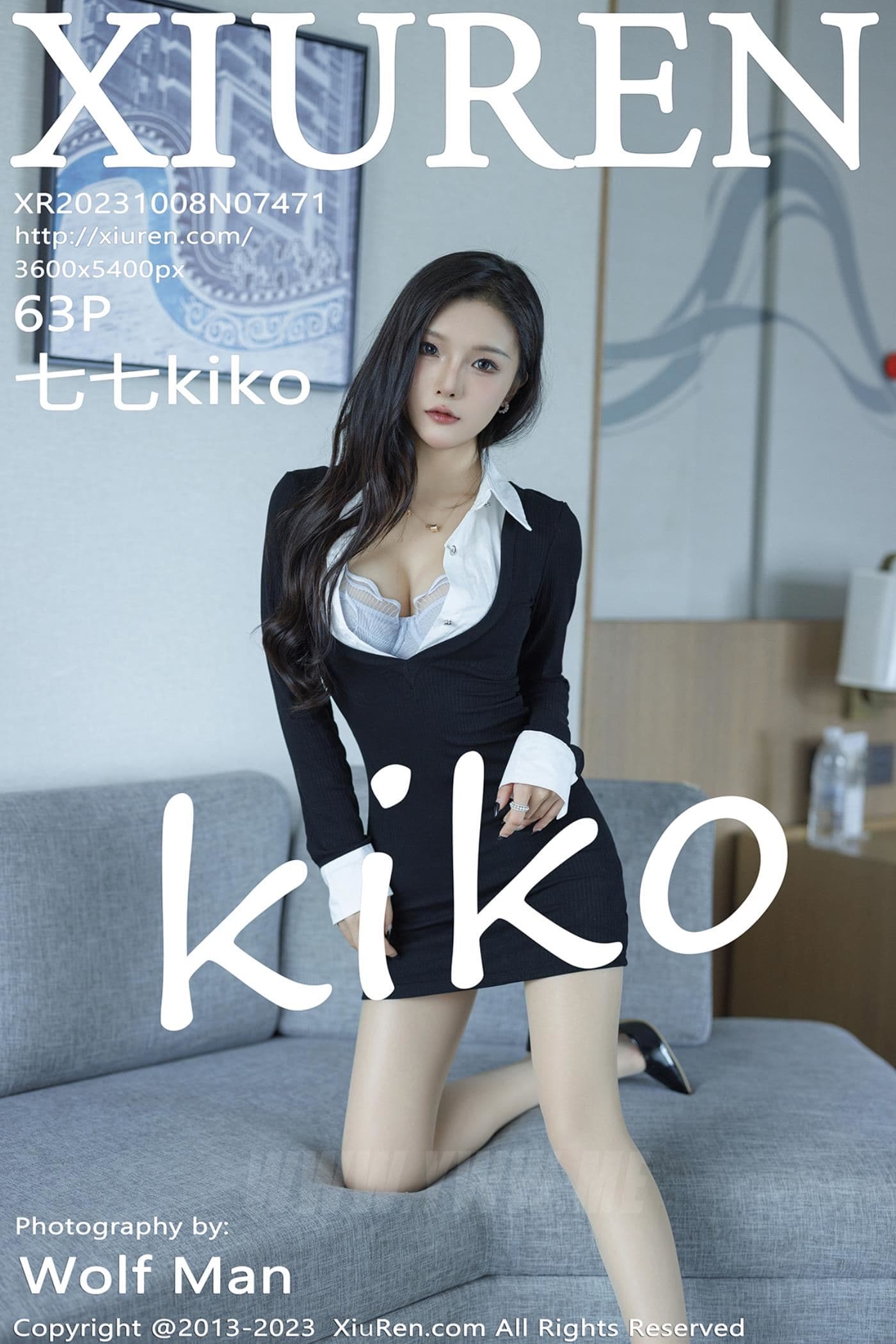 XiuRen秀人网 No.7471 七七kiko 制服美腿