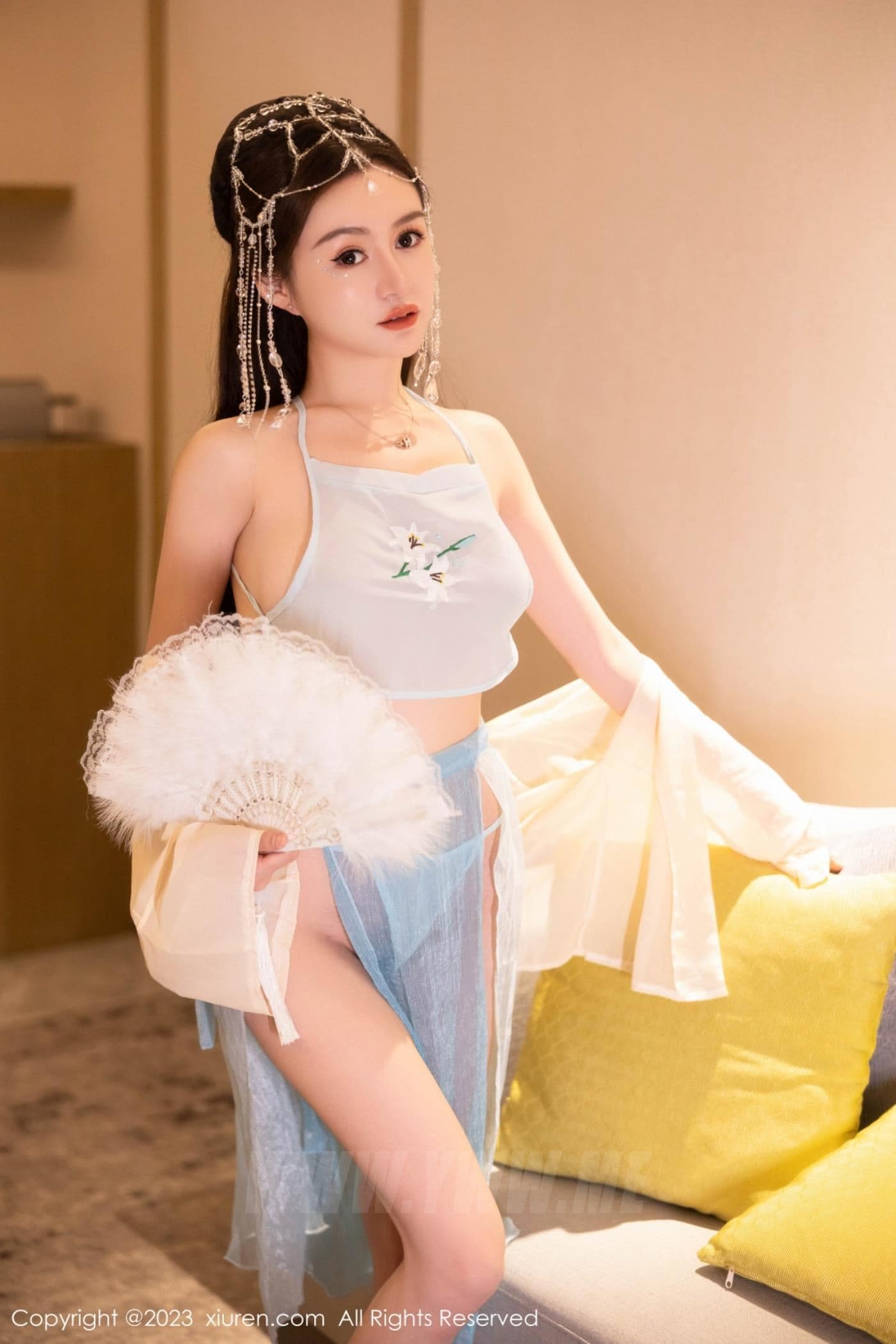 XiuRen秀人网 No.7514 唐宁宁 古装美腿