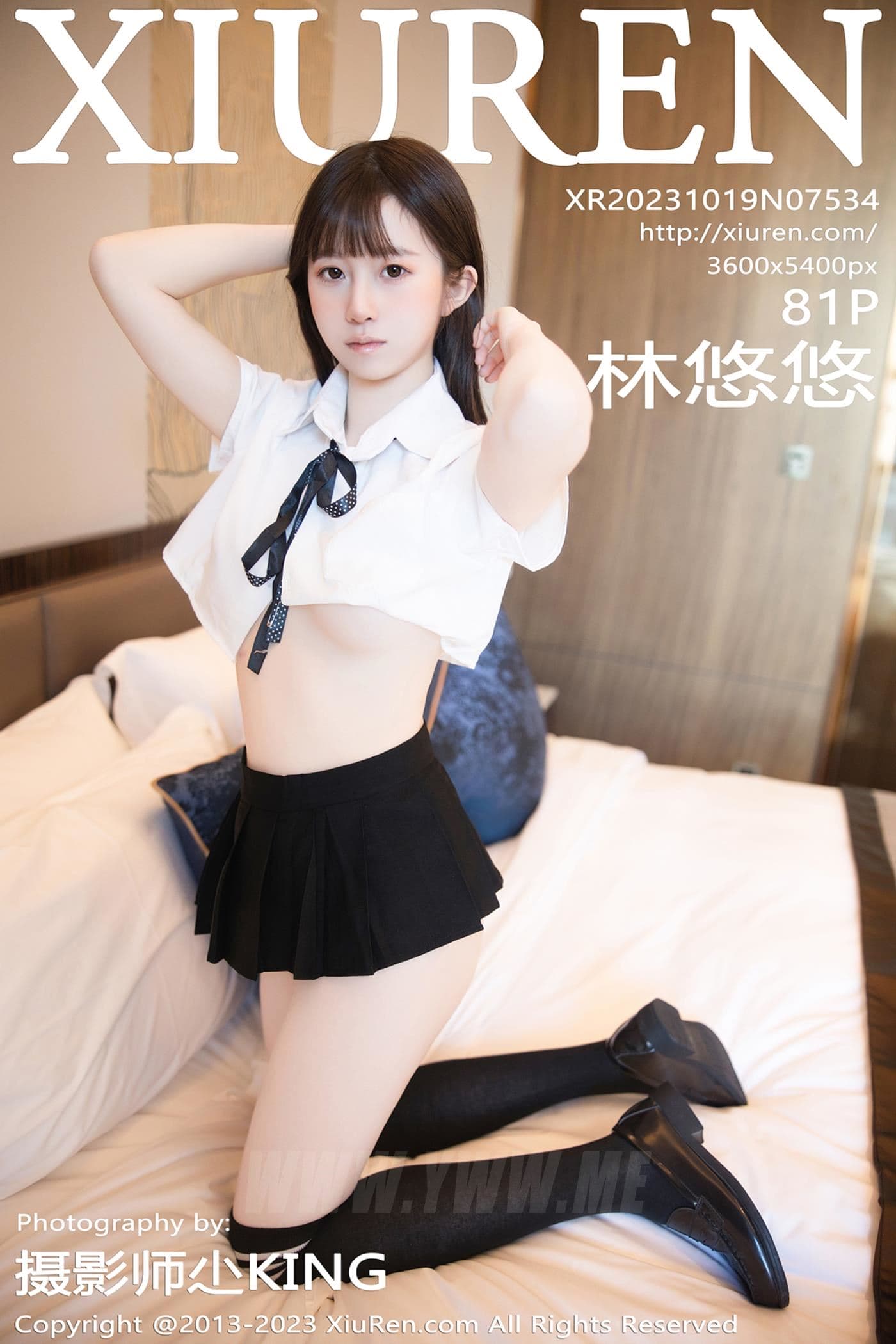 XiuRen秀人网 No.7534 林悠悠 清纯美腿