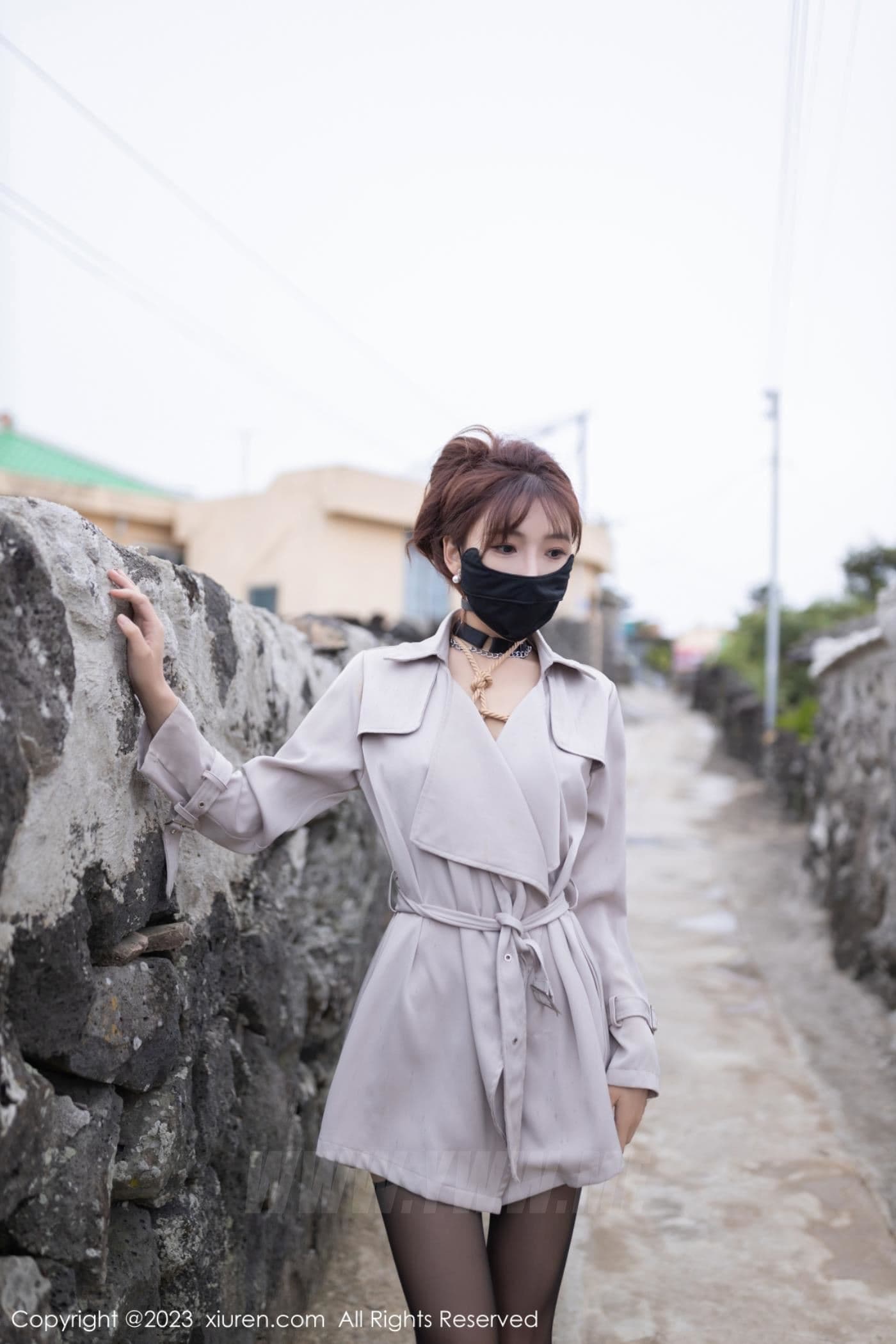 XiuRen秀人网 No.7538 陆萱萱 黑丝美腿