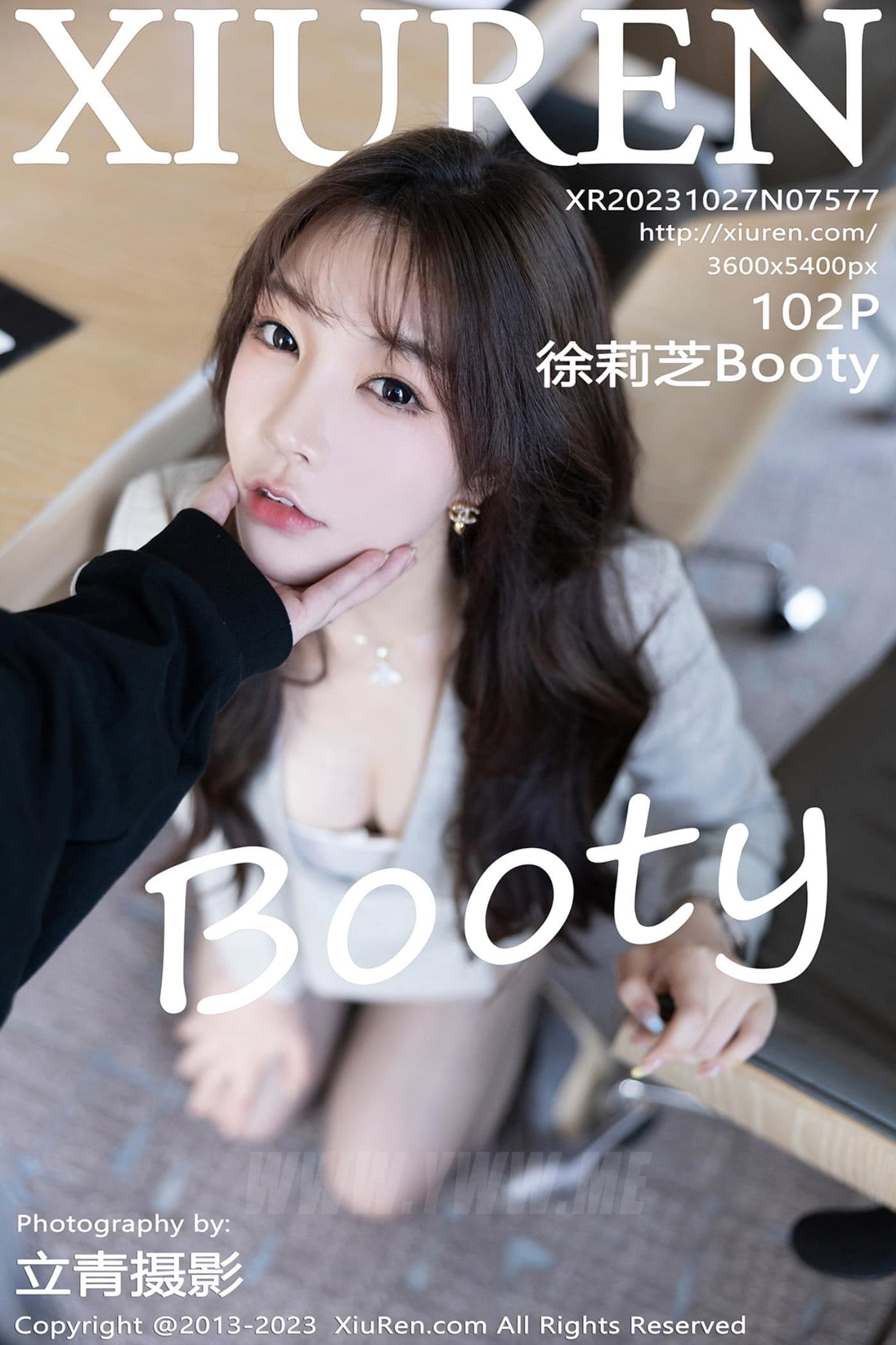 XiuRen秀人网 No.7577 徐莉芝Booty 黑丝美腿