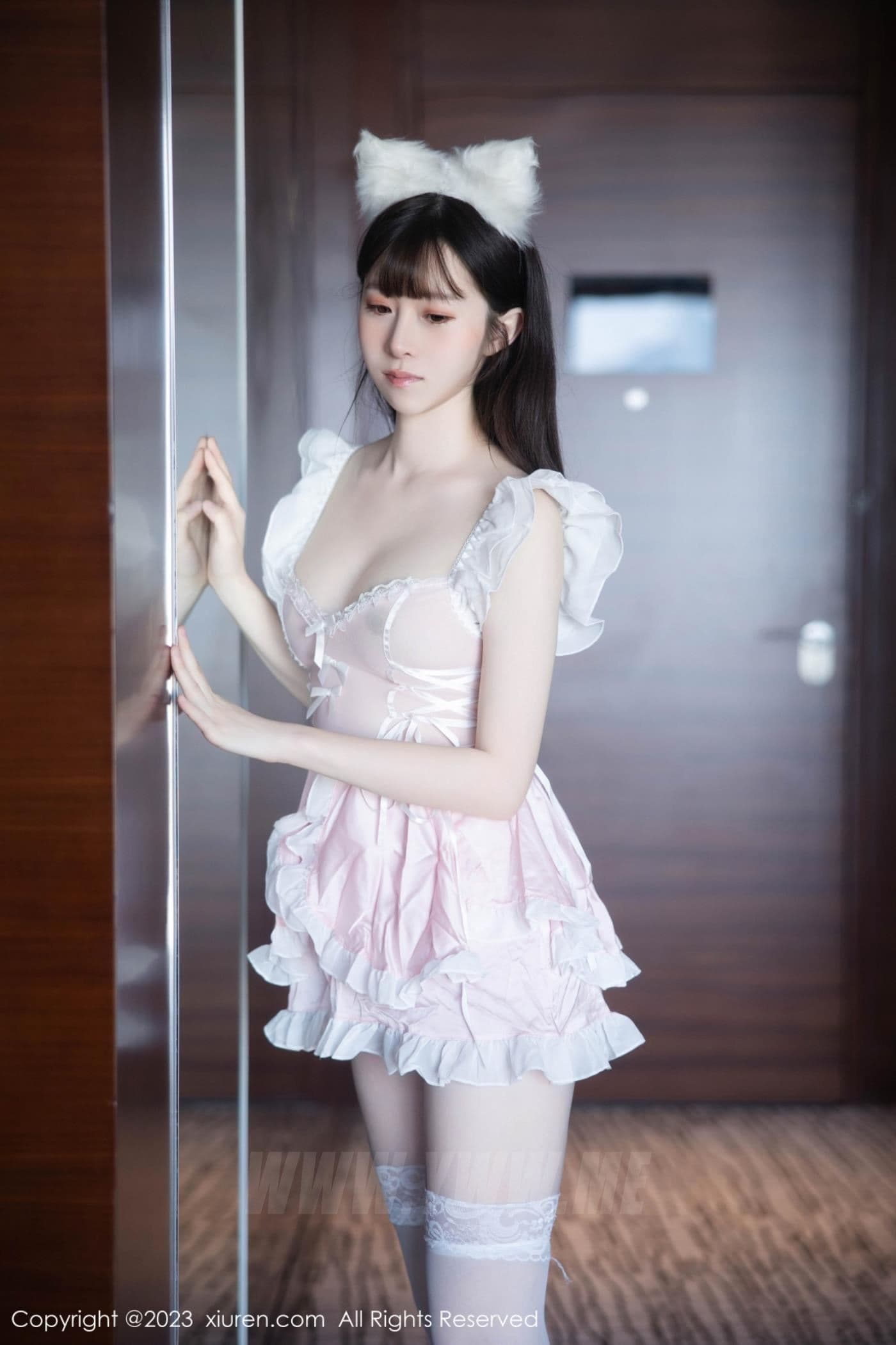 XiuRen秀人网 No.7602 林悠悠 丝袜女仆