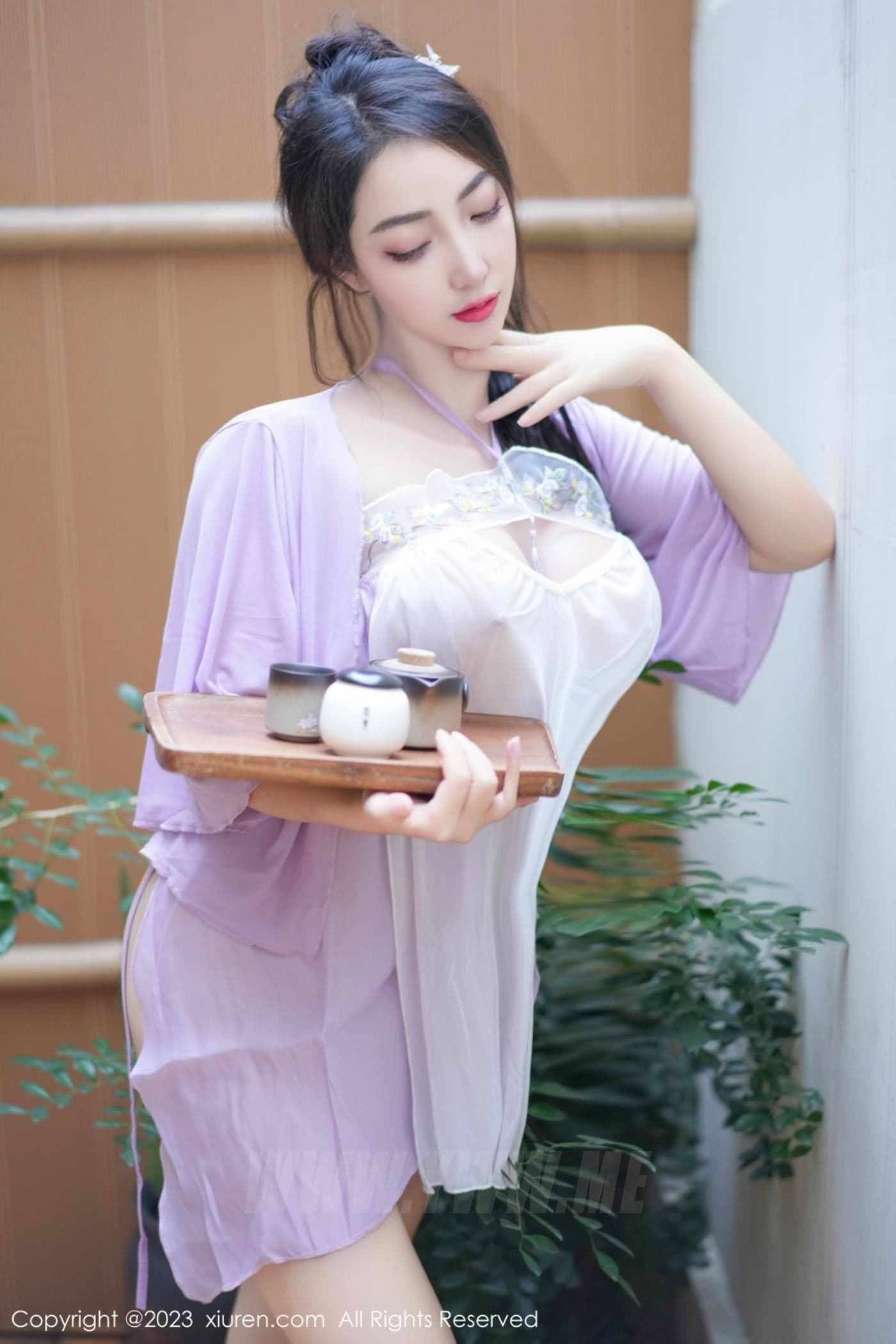 XiuRen秀人网 No.7665 娇喘JC 丰腴美臀
