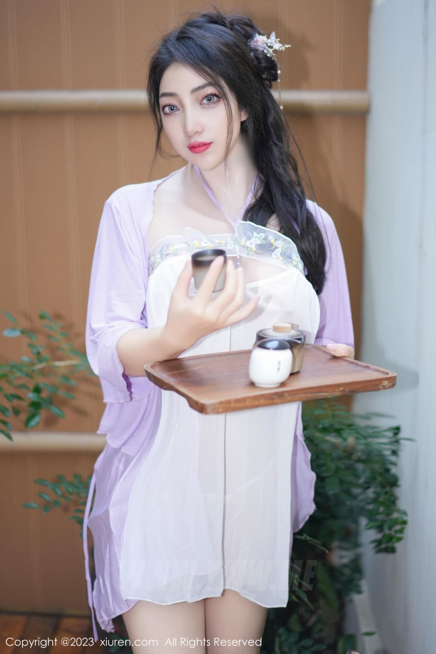 XiuRen秀人网 No.7665 娇喘JC 丰腴美臀