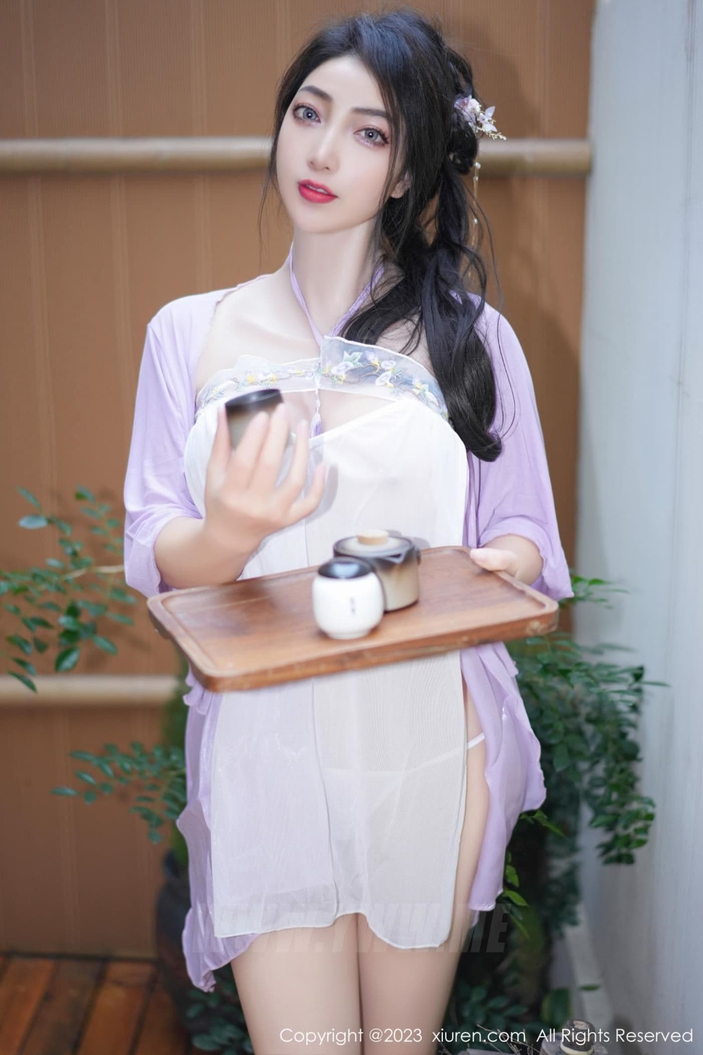 XiuRen秀人网 No.7665 娇喘JC 丰腴美臀