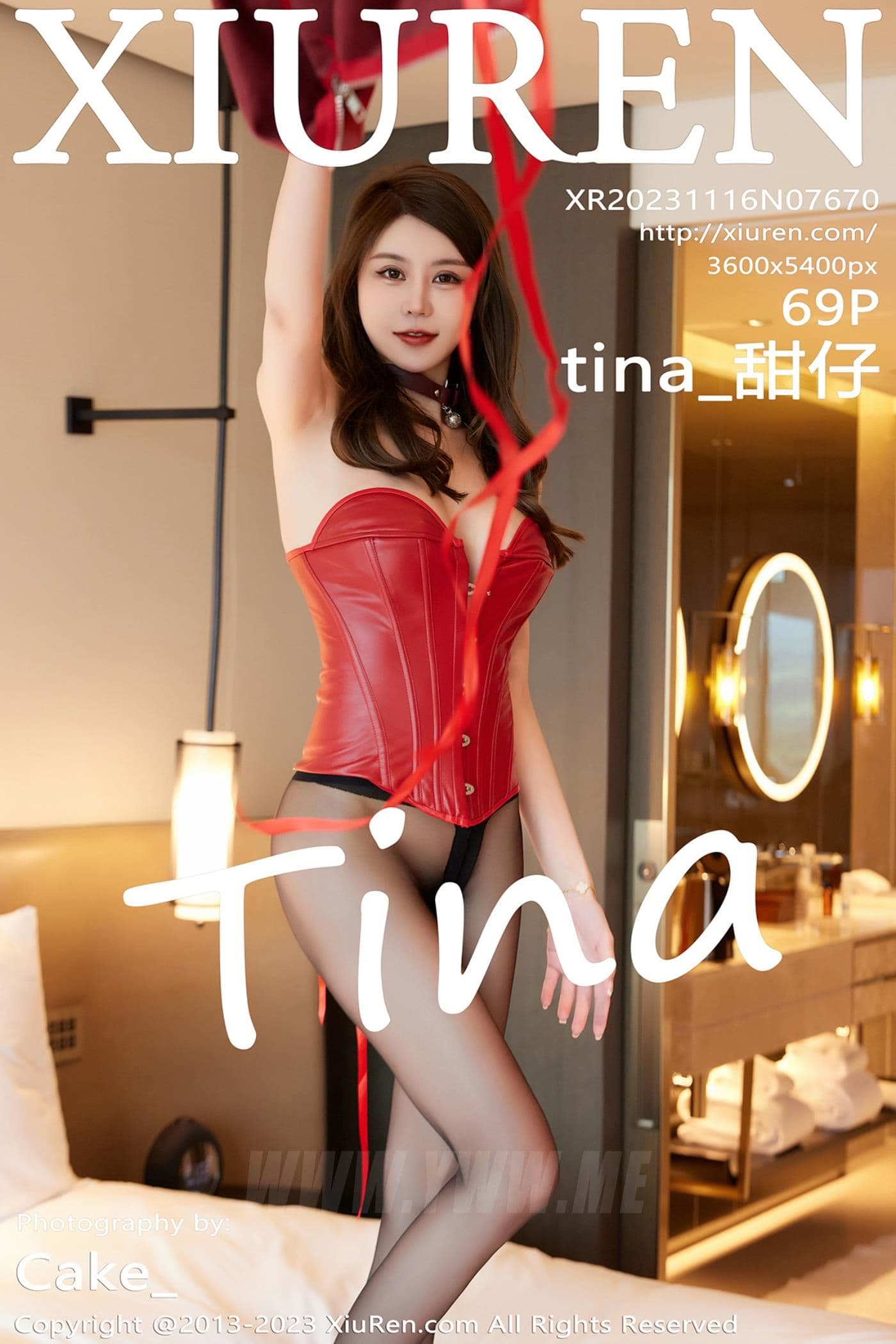 XiuRen秀人网 No.7670 tina_甜仔 黑丝美腿