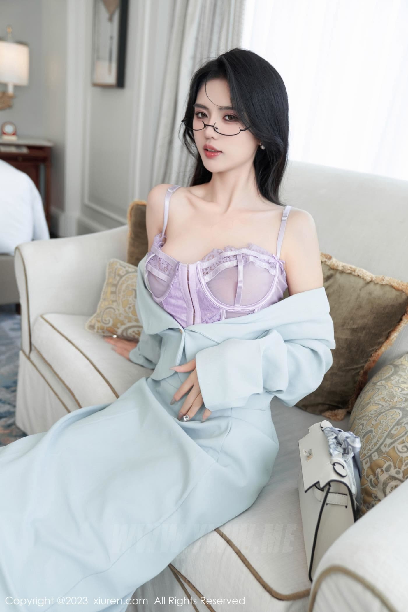 XiuRen秀人网 No.7708 浅浅Danny 长裙美腿