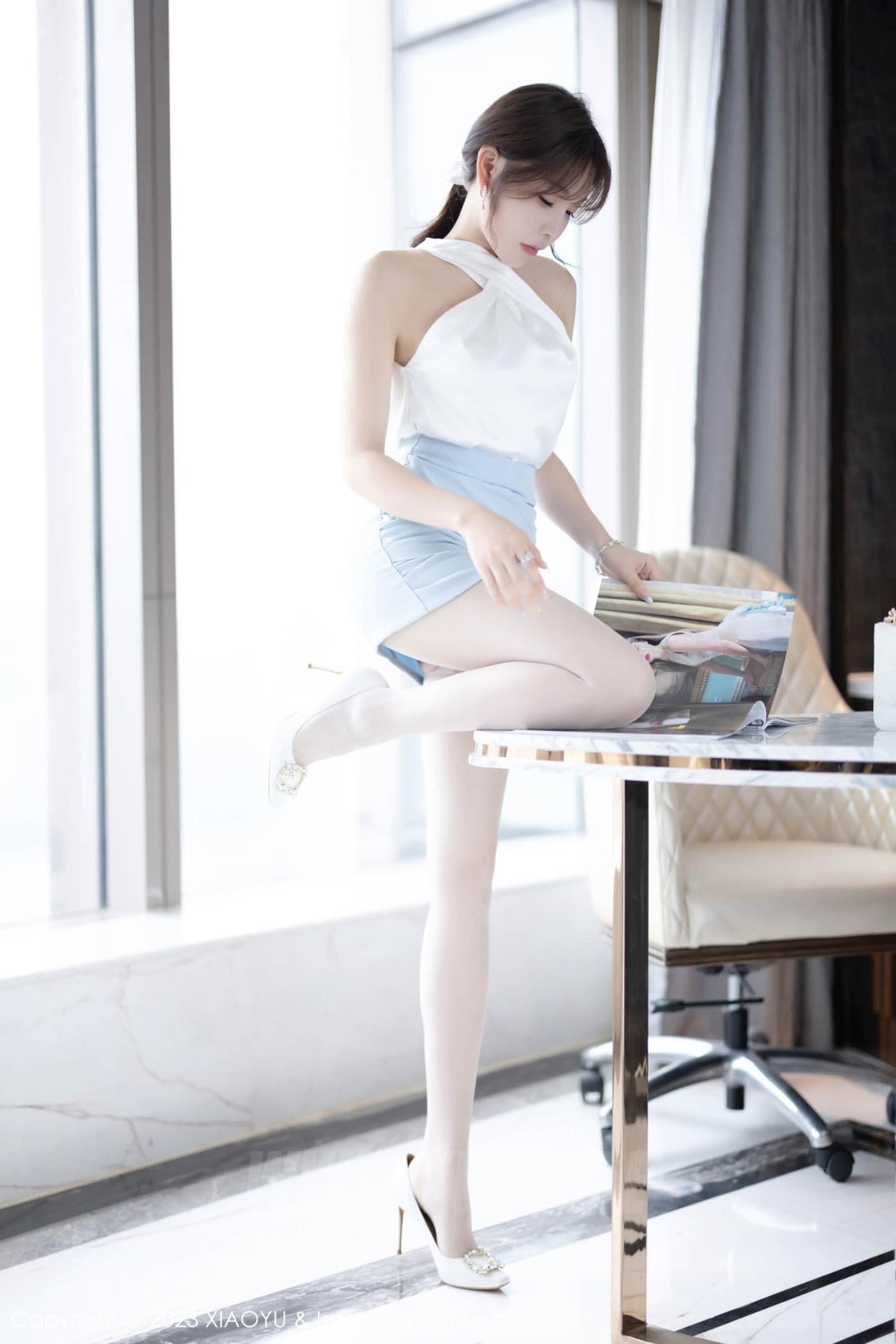 XIAOYU语画界 VOL.1155 徐莉芝Booty 短裙美腿