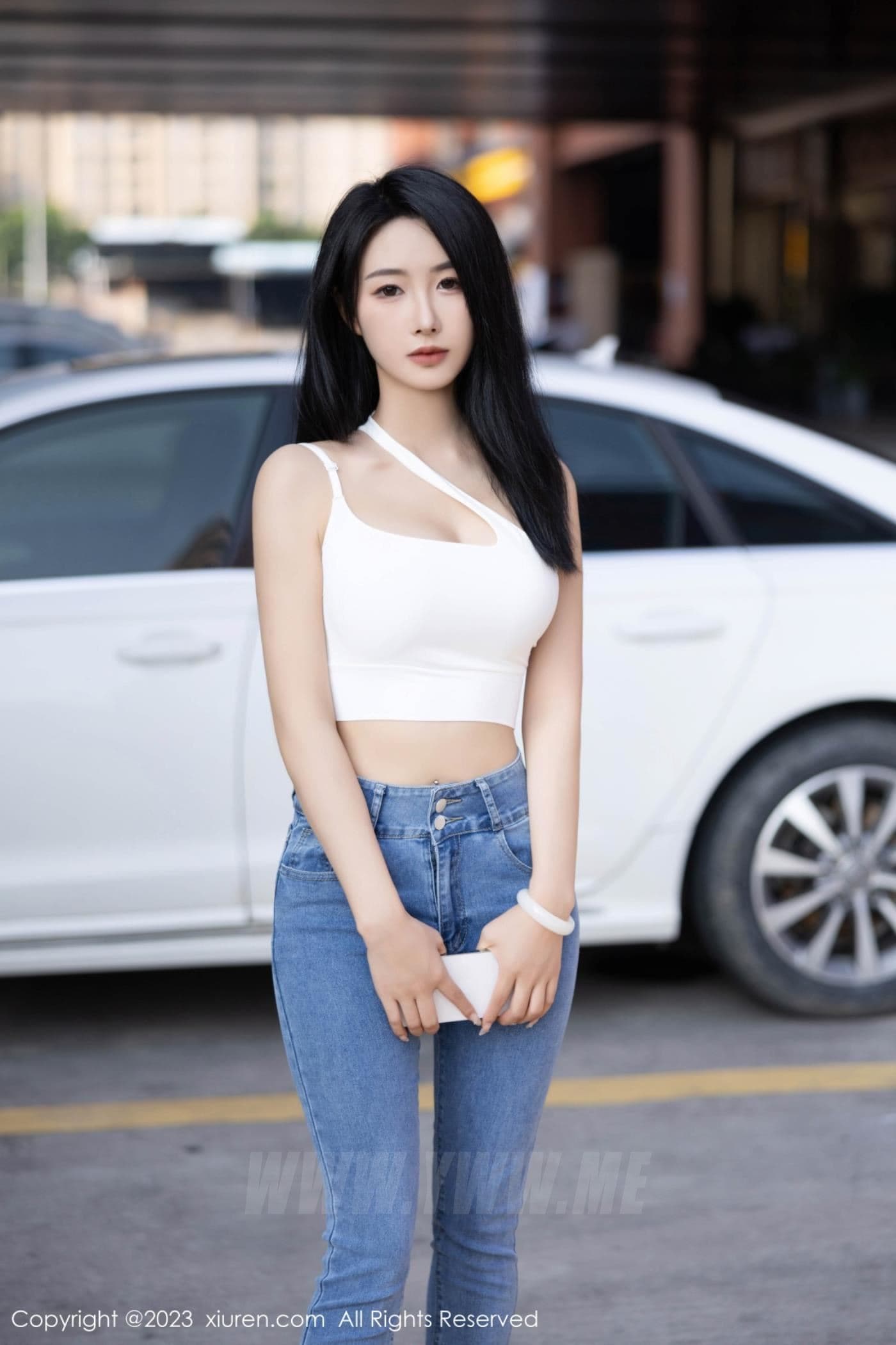 XiuRen秀人网 No.7781 苏苏阿 时尚牛仔裤