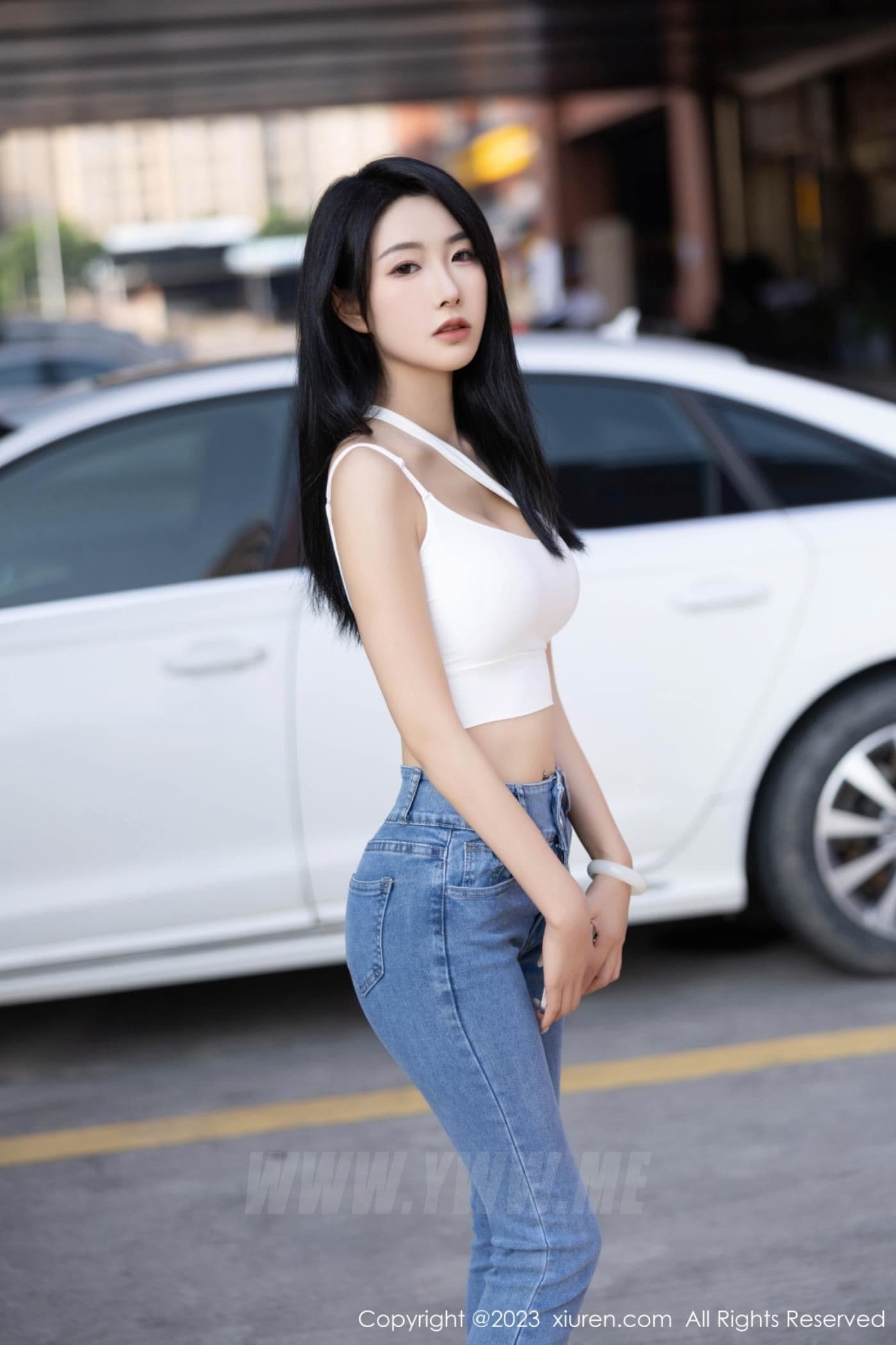 XiuRen秀人网 No.7781 苏苏阿 时尚牛仔裤