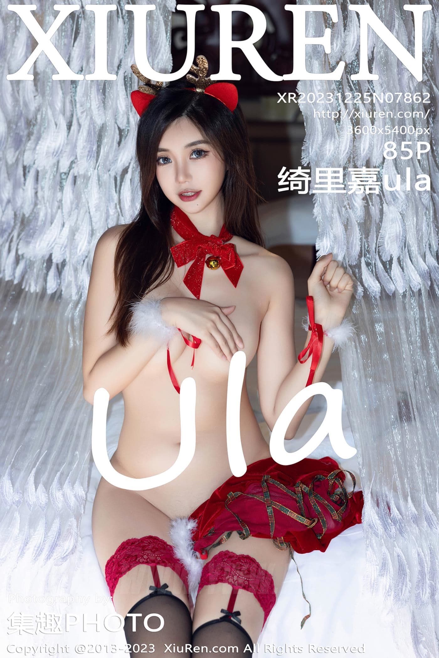 XiuRen秀人网 No.7862 绮里嘉ula 黑丝美腿