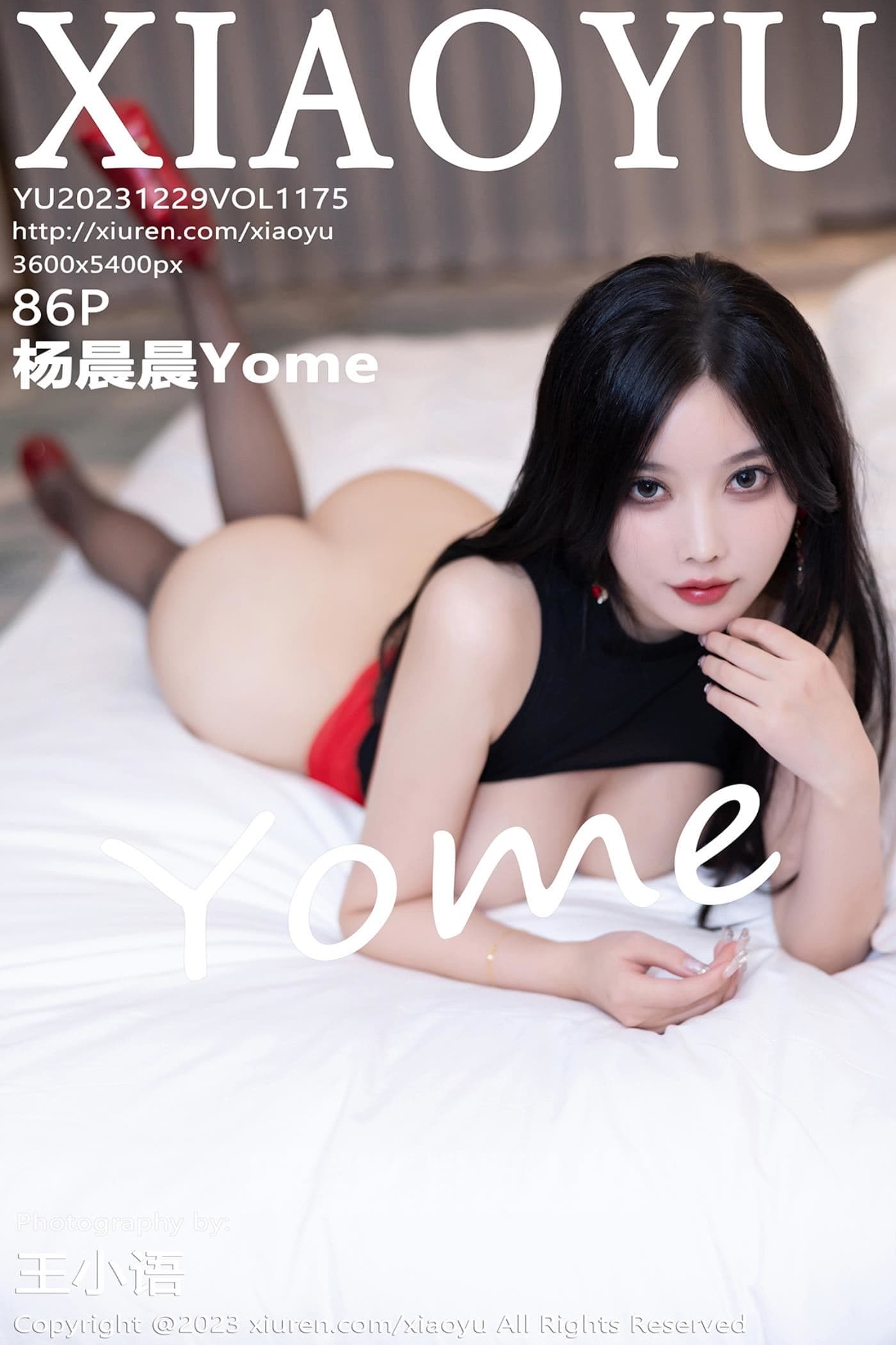 XIAOYU语画界 VOL.1175 杨晨晨Yome 黑丝美腿
