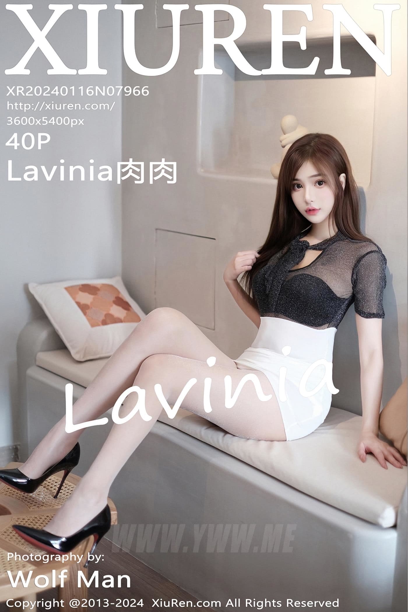 XiuRen秀人网 No.7966 Lavinia肉肉 短裙美臀