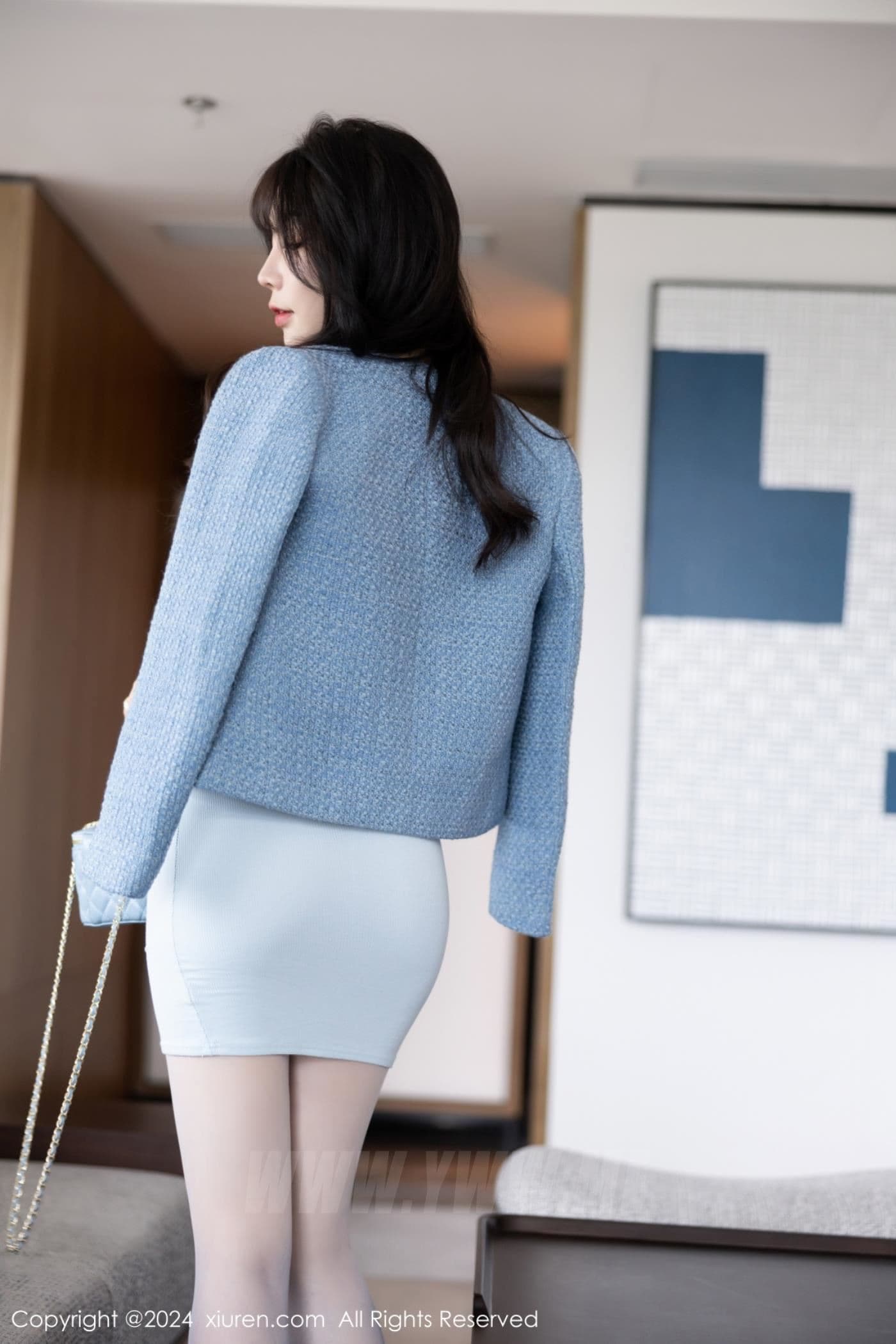 XiuRen秀人网 No.7976 徐莉芝Booty 丝袜美臀