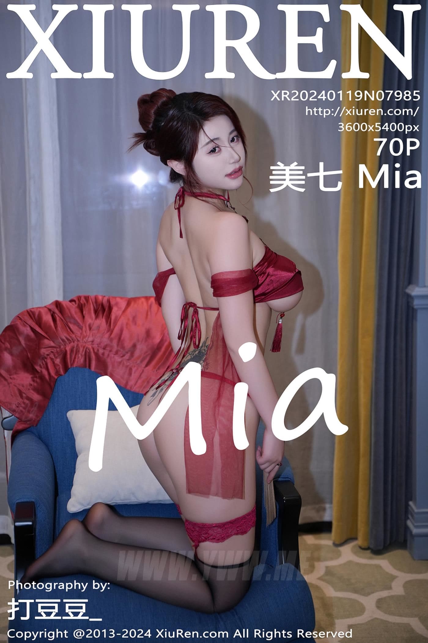 XiuRen秀人网 No.7985 美七Mia 古装美腿