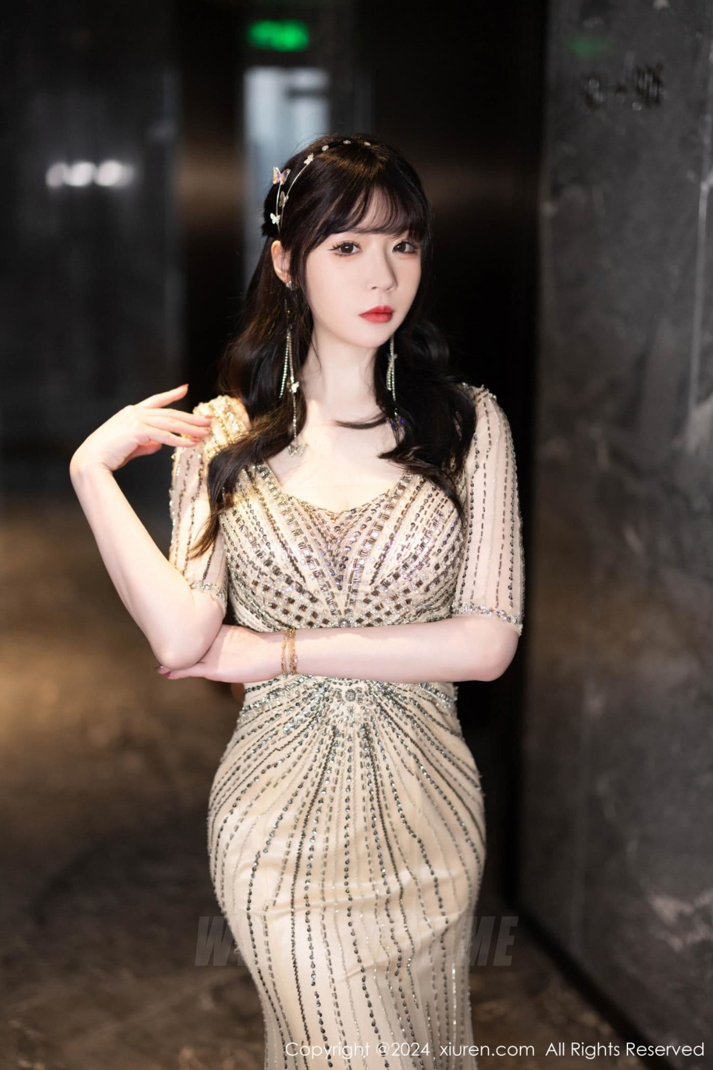 XiuRen秀人网 No.8014 梦心玥 长裙美腿
