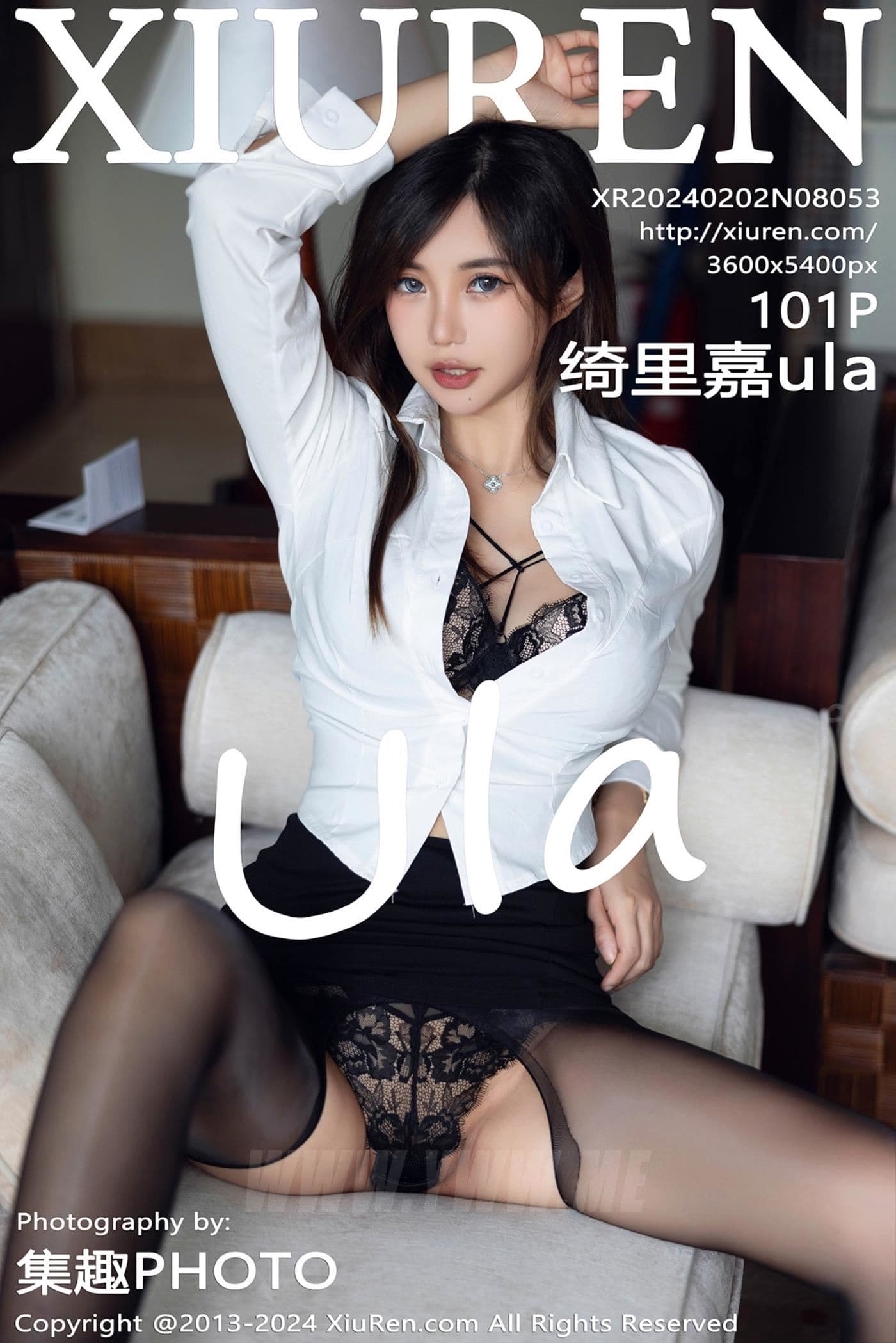 XiuRen秀人网 No.8053 绮里嘉ula 黑丝美腿