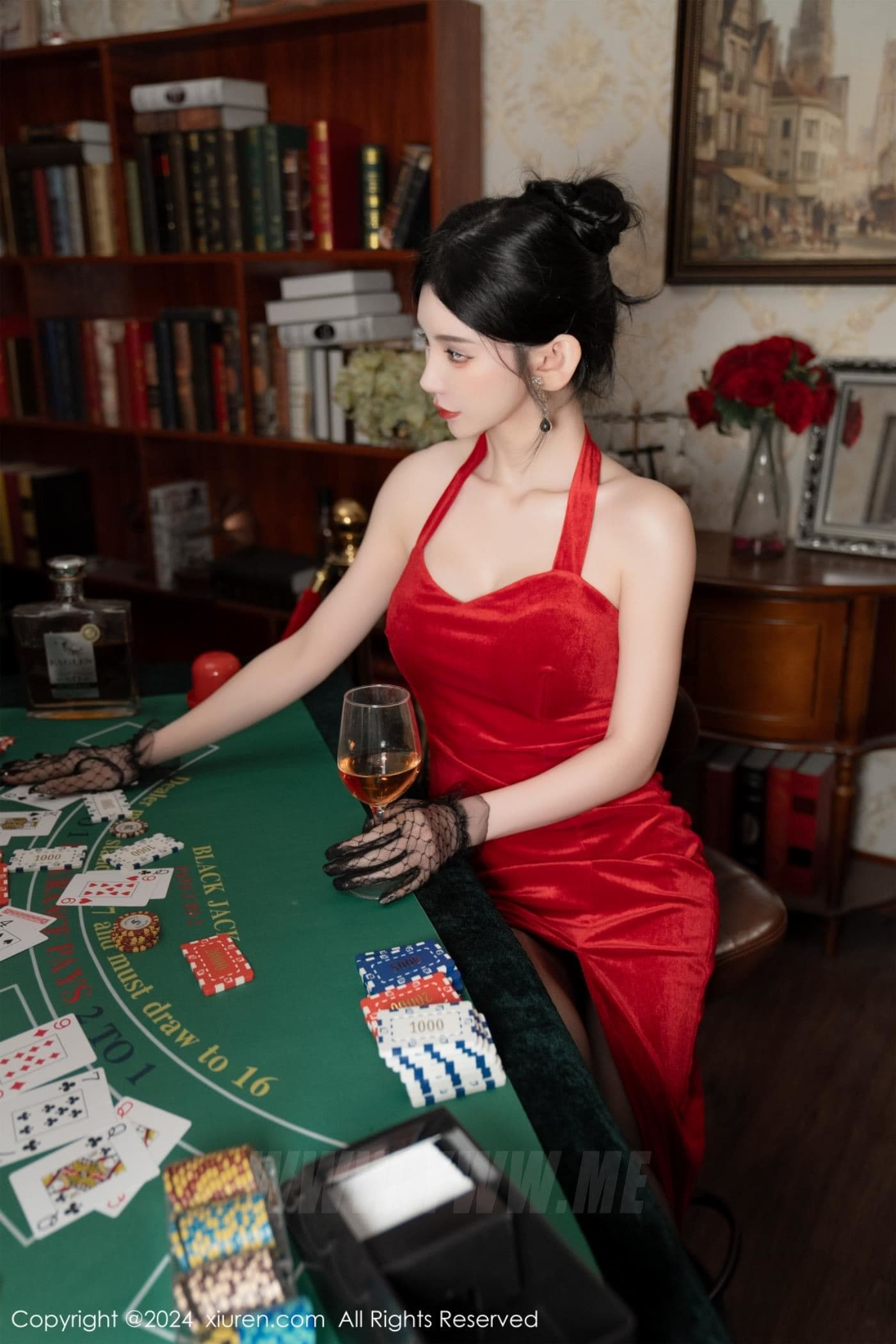 XiuRen秀人网 No.8097 周于希Sally 黑丝美臀