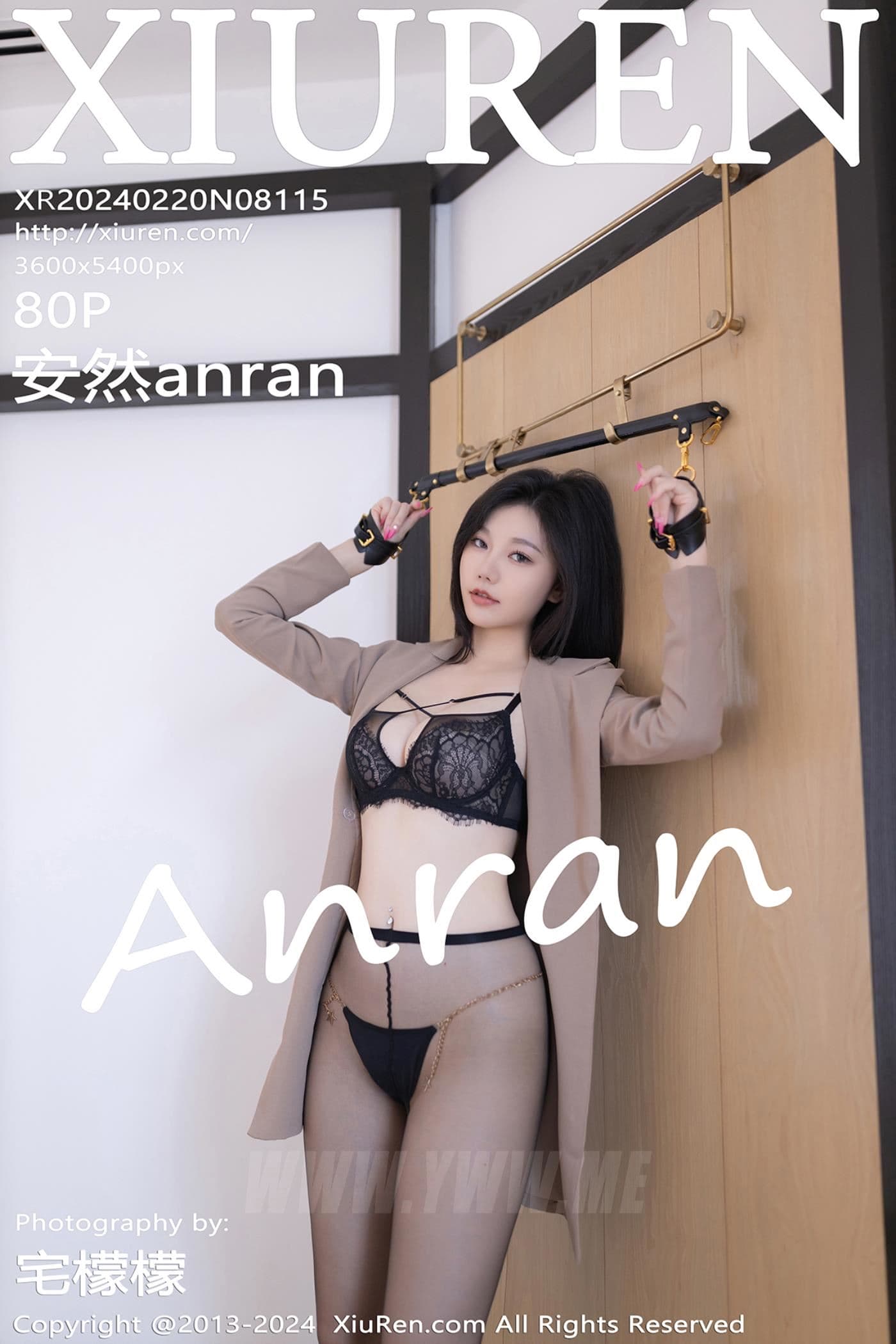 XiuRen秀人网 No.8115 安然anran 黑丝美腿