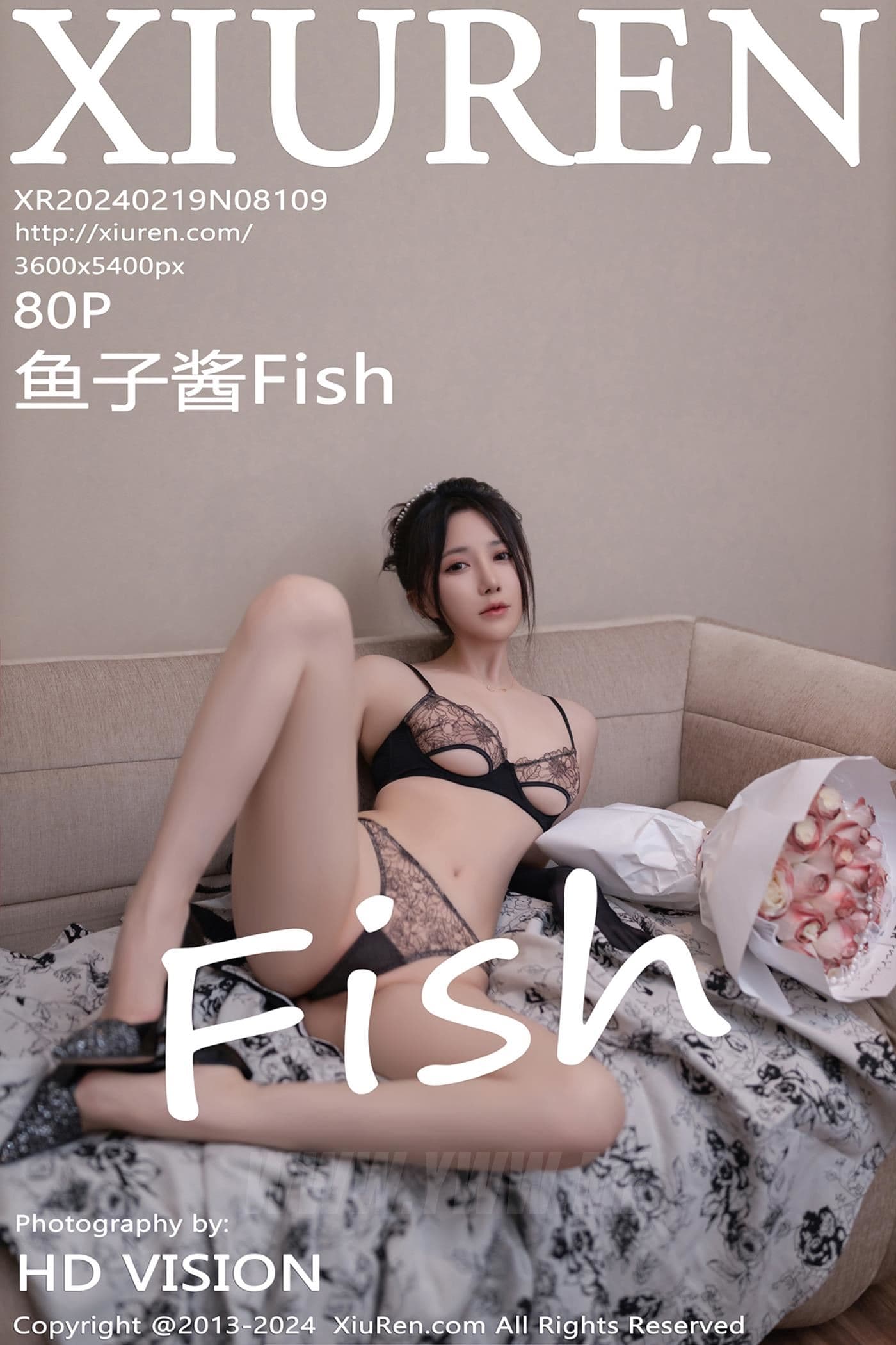 XiuRen秀人网 No.8109 鱼子酱Fish 生日主题