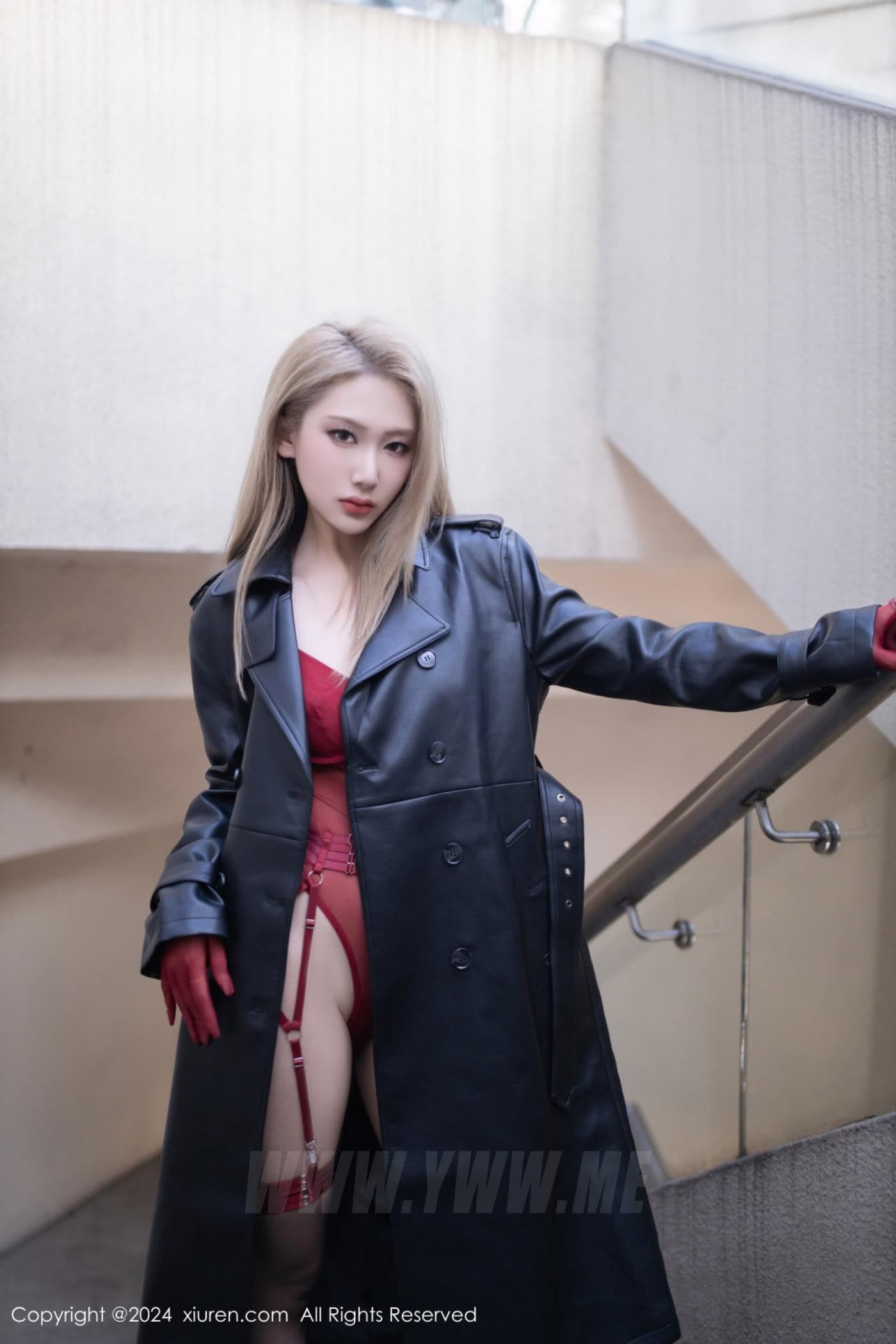 XiuRen秀人网 No.8124 沈青黛 黑丝美臀