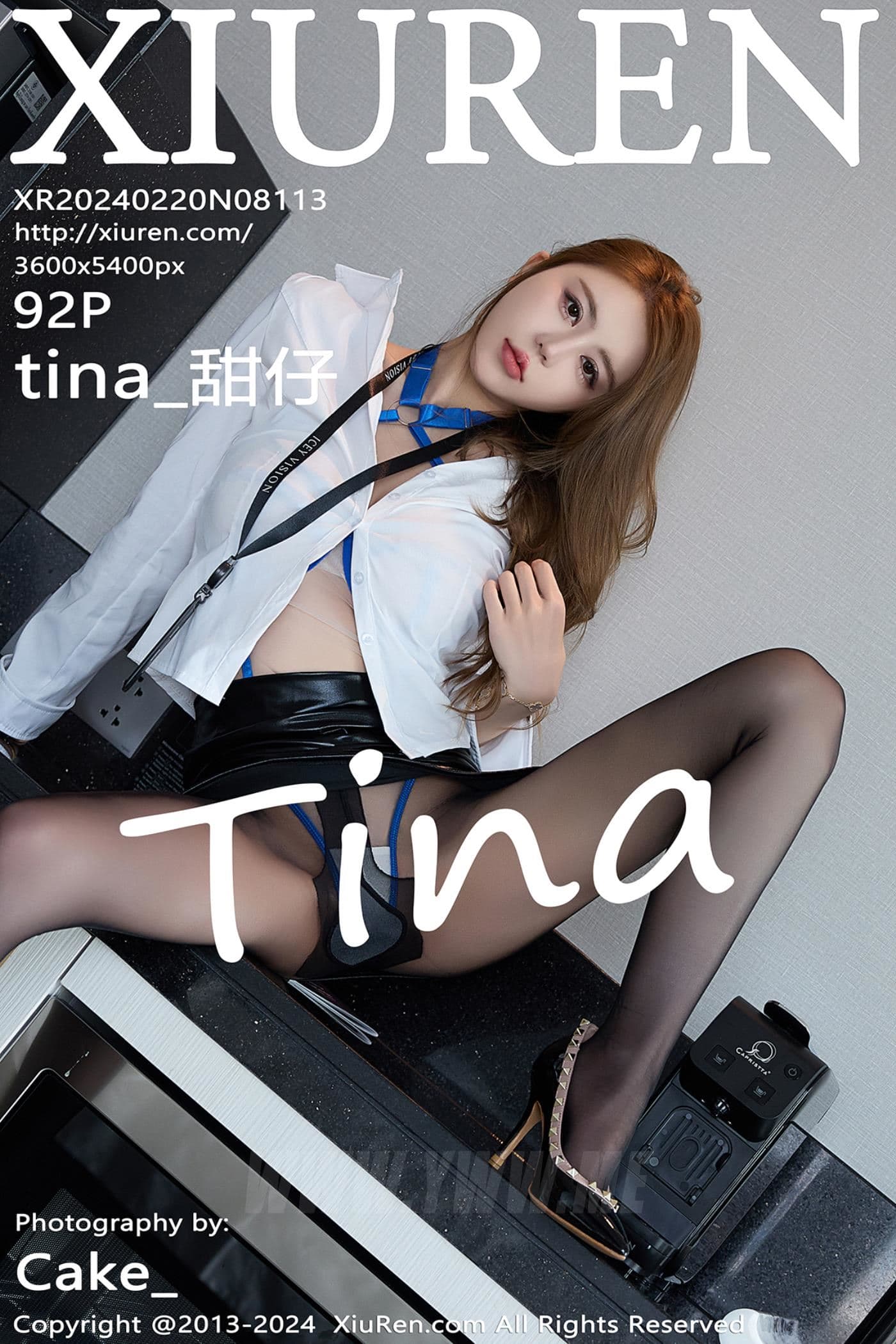 XiuRen秀人网 No.8113 tina_甜仔 黑丝美腿