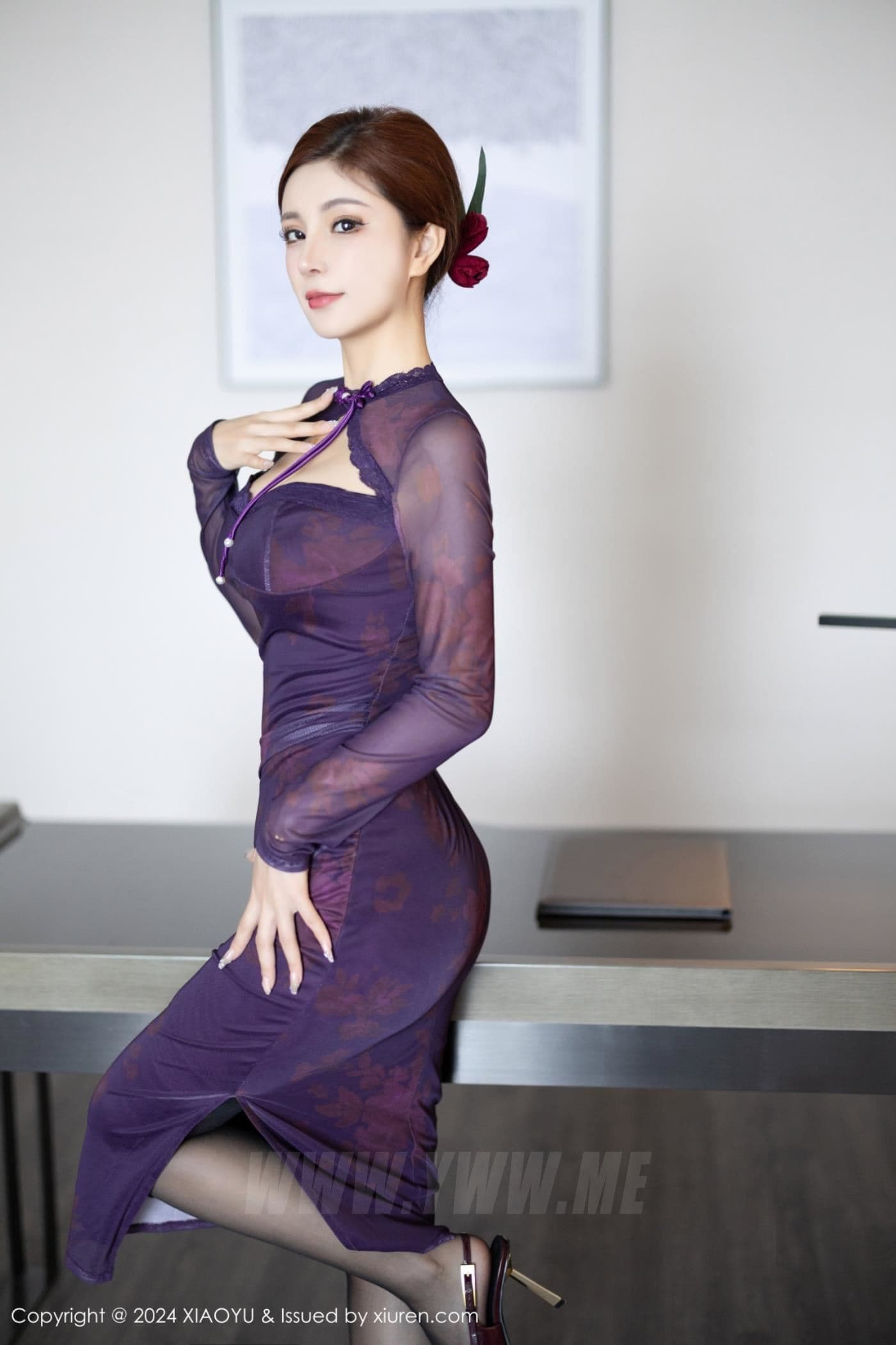 XIAOYU语画界 VOL.1211 小蛮妖Yummy 黑丝性感