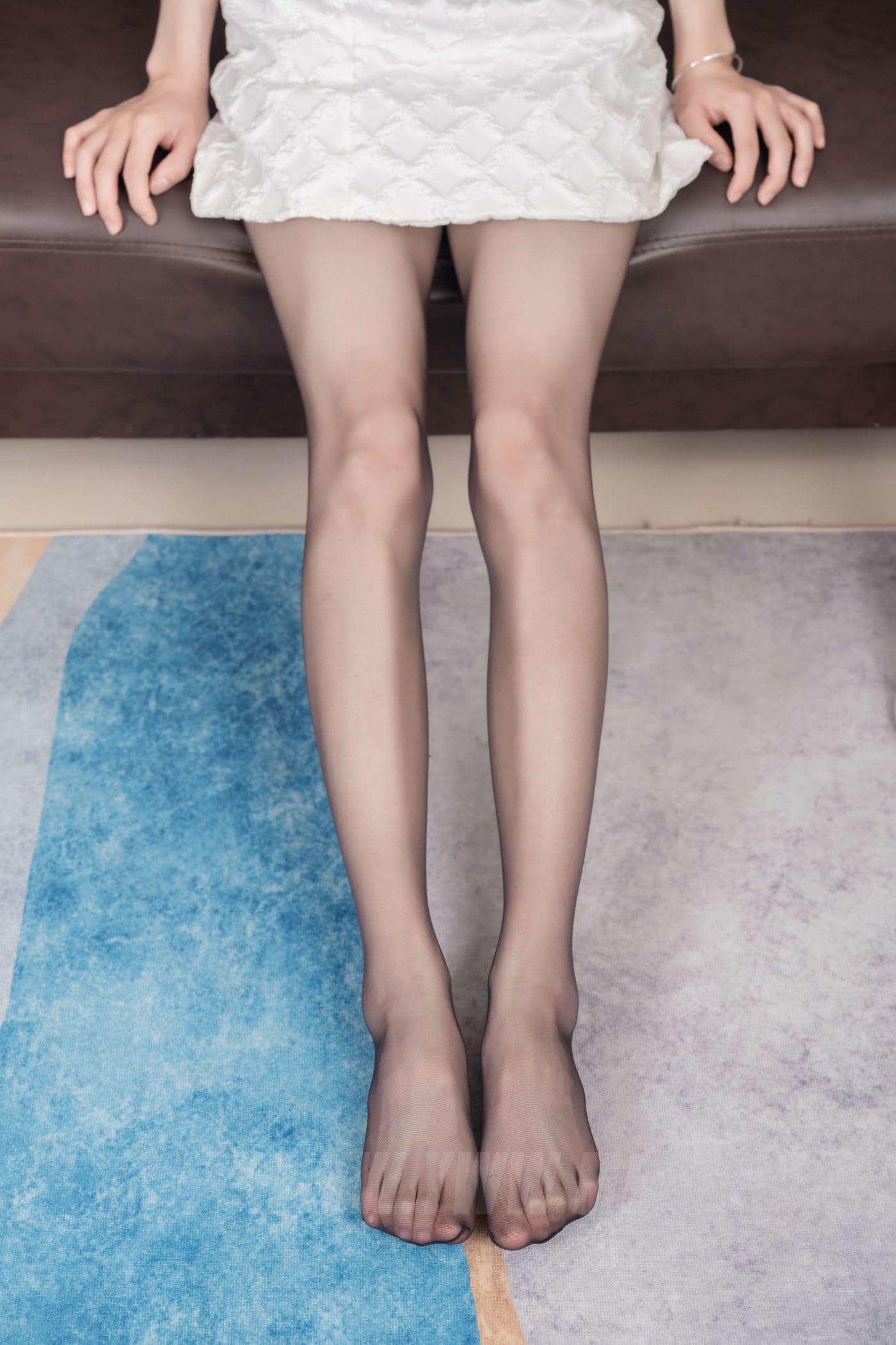 SSA丝社 NO.1706 小竹 白色吊带短裙（下）超清版 预览 2