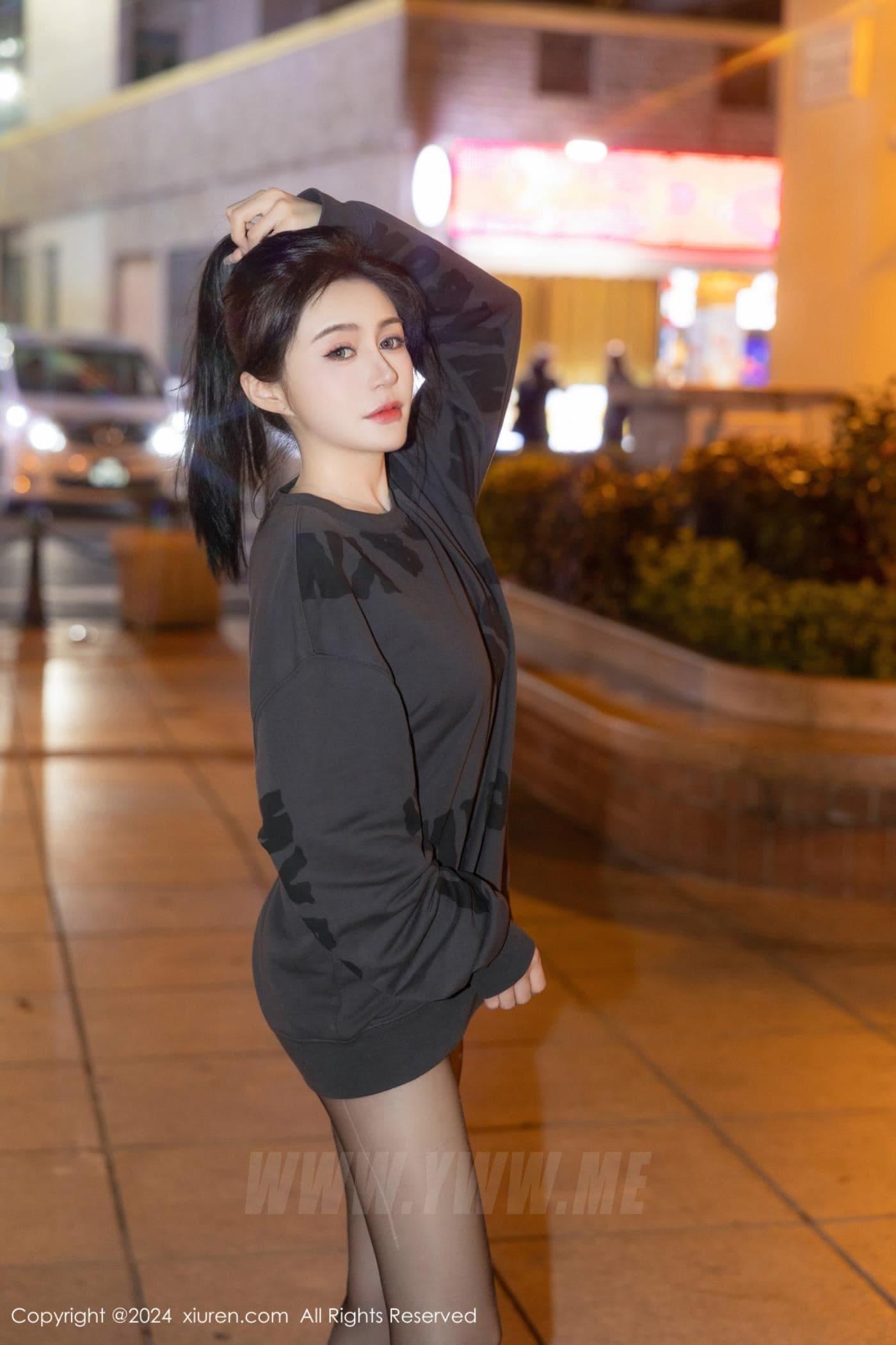 XiuRen秀人网 No.8285 林幼一 黑丝美腿