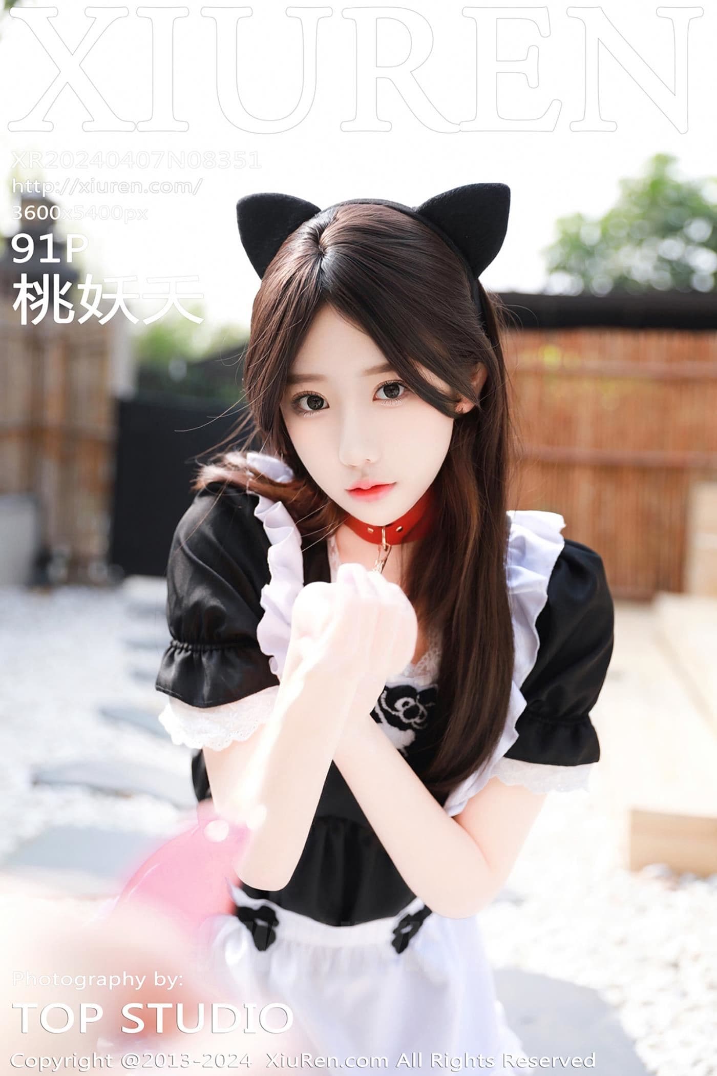 XiuRen秀人网 No.8351 桃妖夭 黑丝美腿