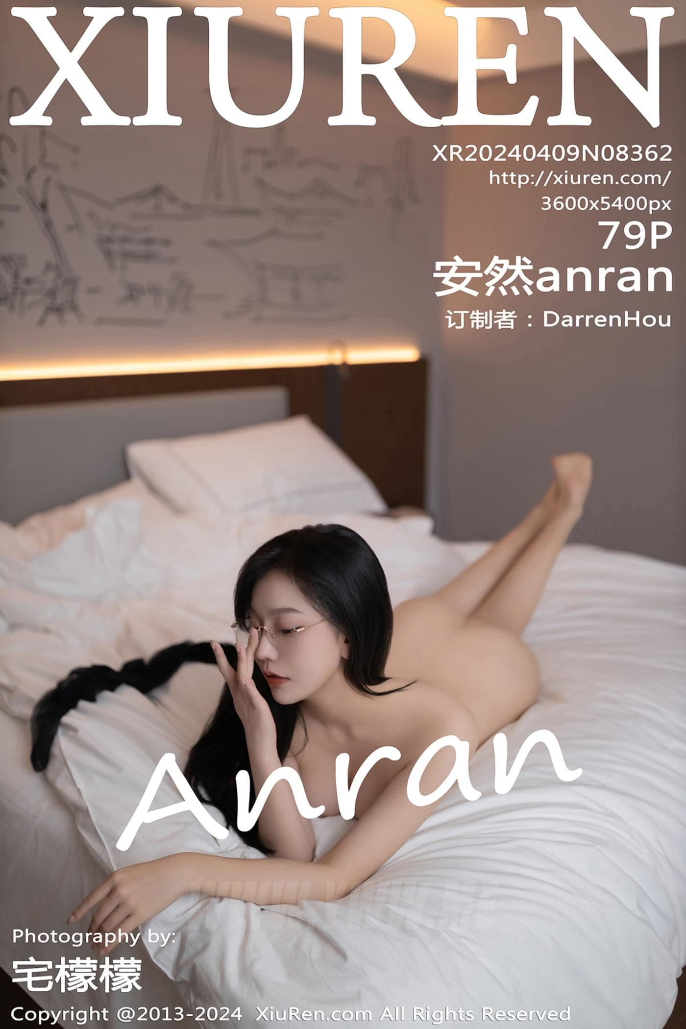 XiuRen秀人网 No.8362 安然anran 美腿黑丝