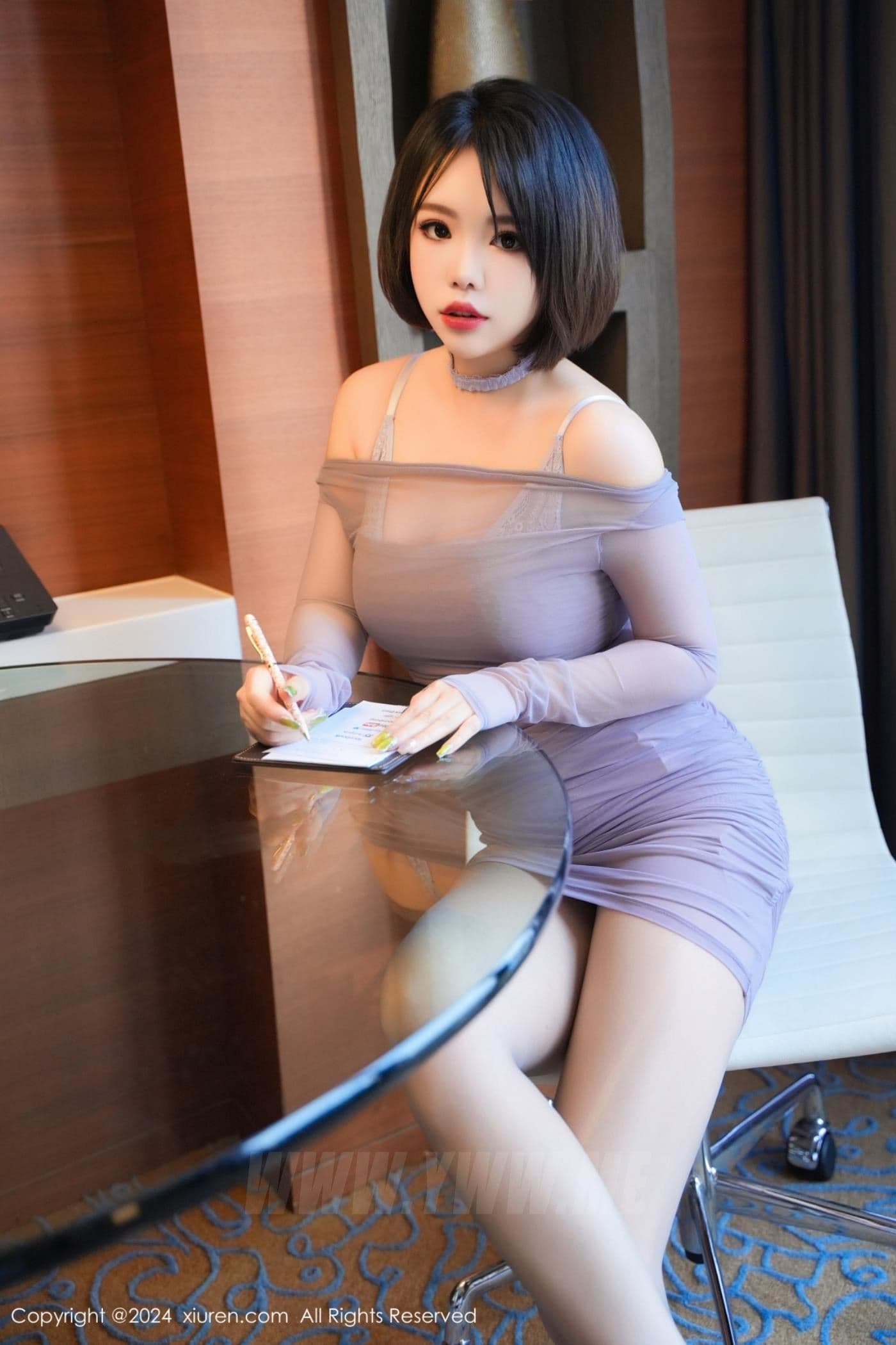 XiuRen秀人网 No.8391 陆萱雅 丝袜美腿