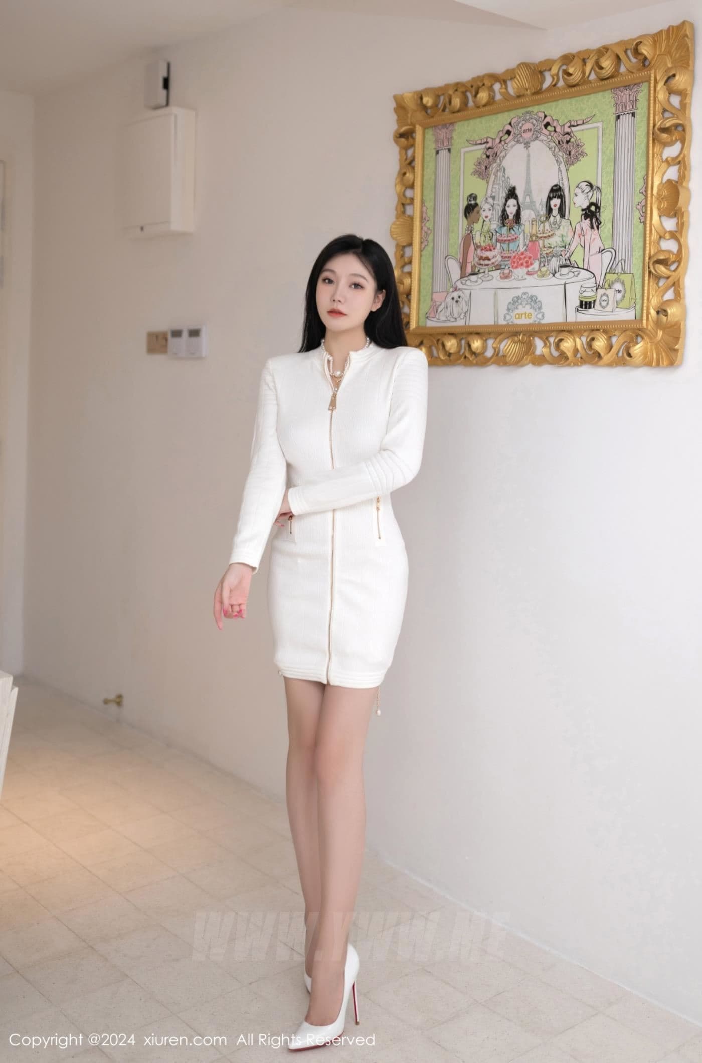 XiuRen秀人网 No.8401 安然anran 美腿丝袜