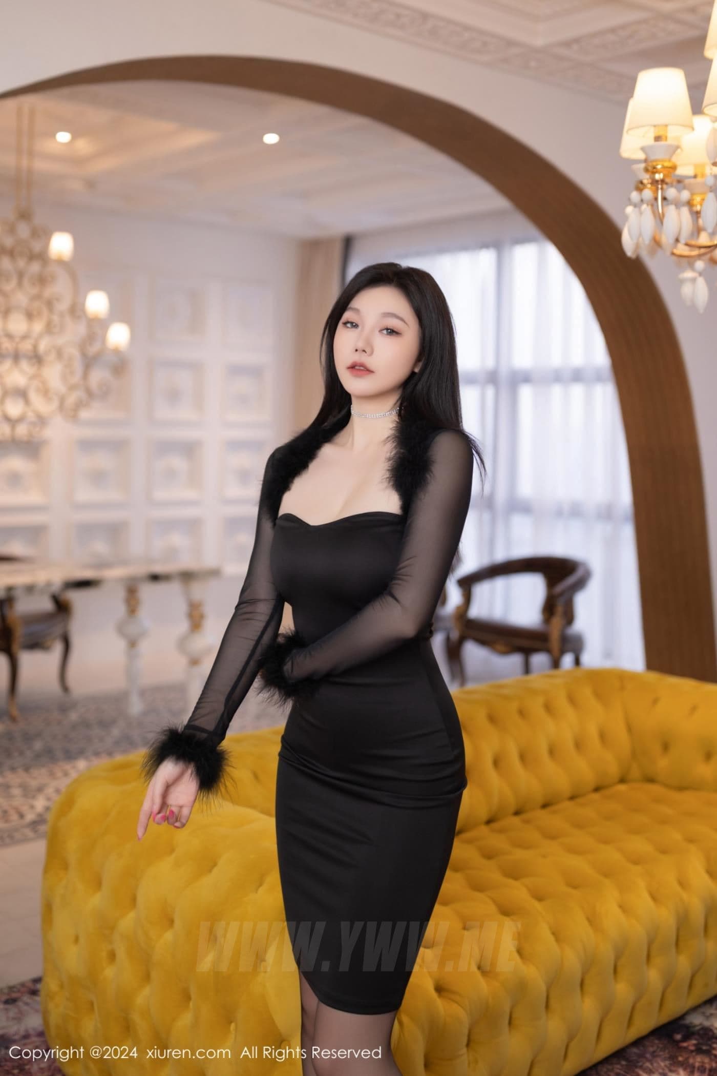 XiuRen秀人网 No.8471 安然anran 黑丝美腿